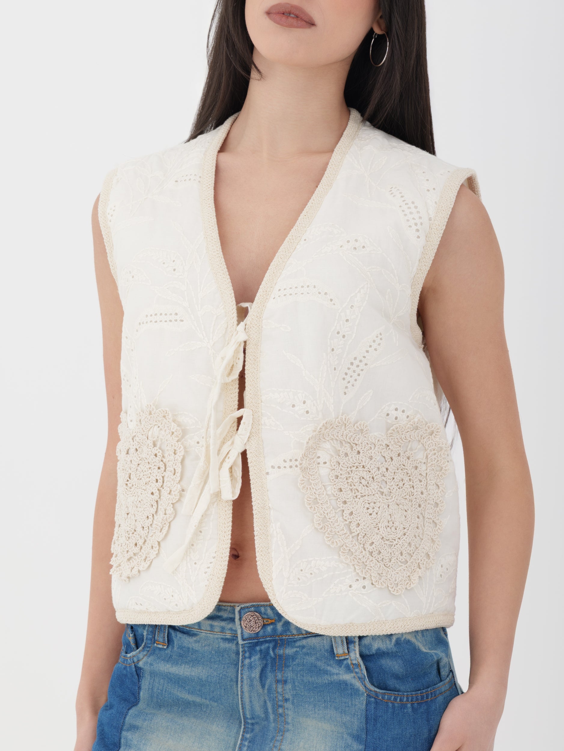 Gilet tensione in fantasia