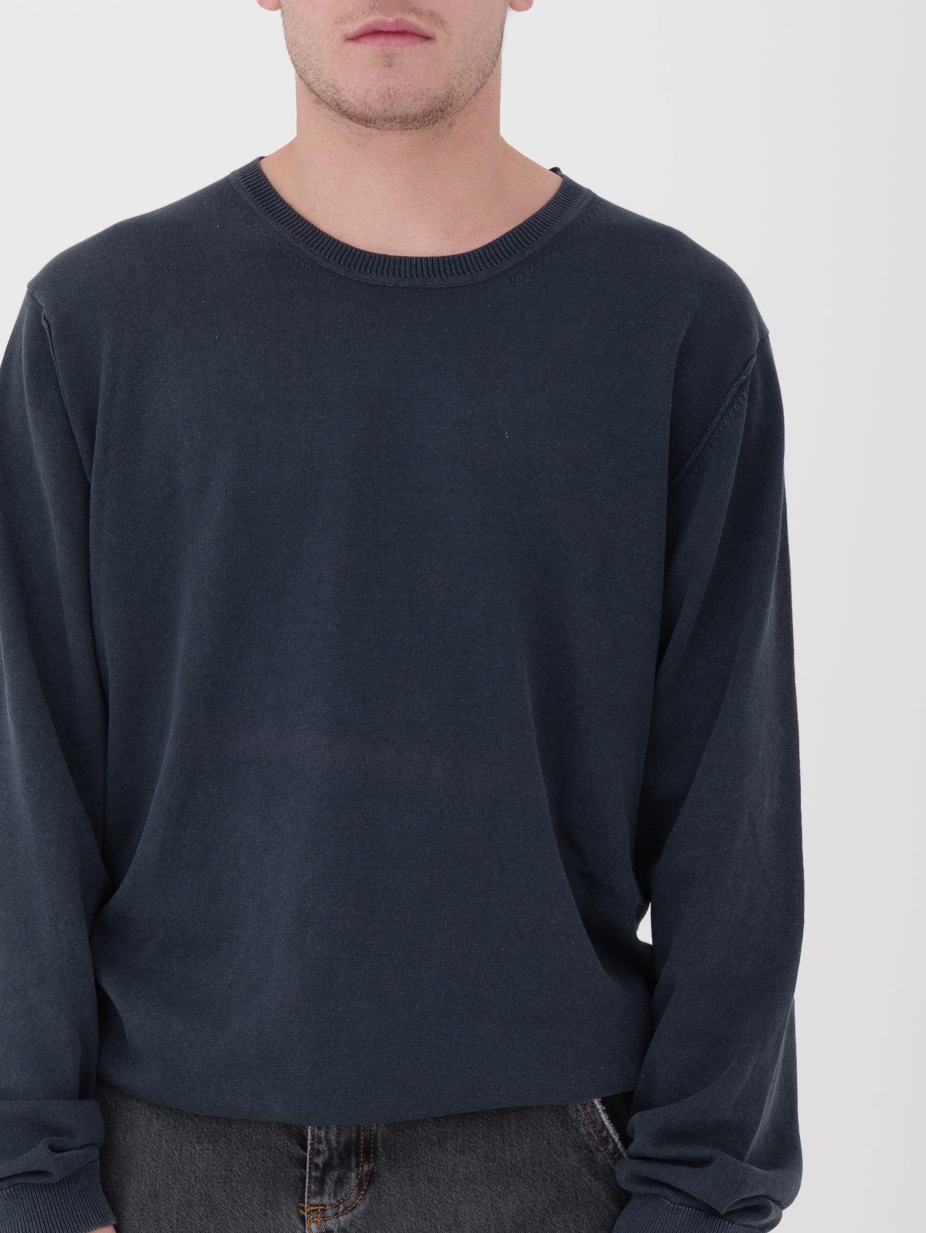 IMPERIAL - pullover longsleeve blu