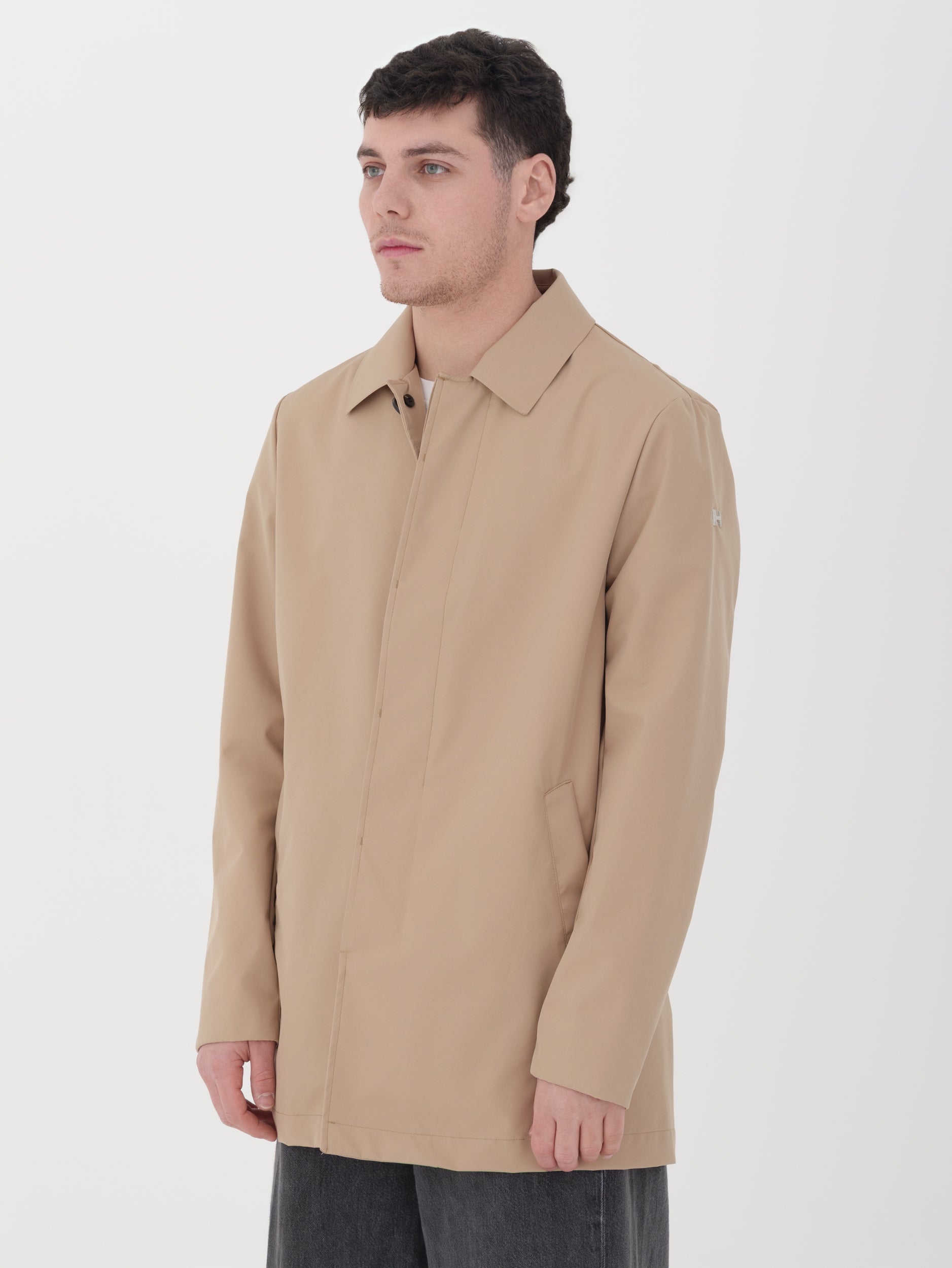 Herman & Sons - Trench tecnico beige