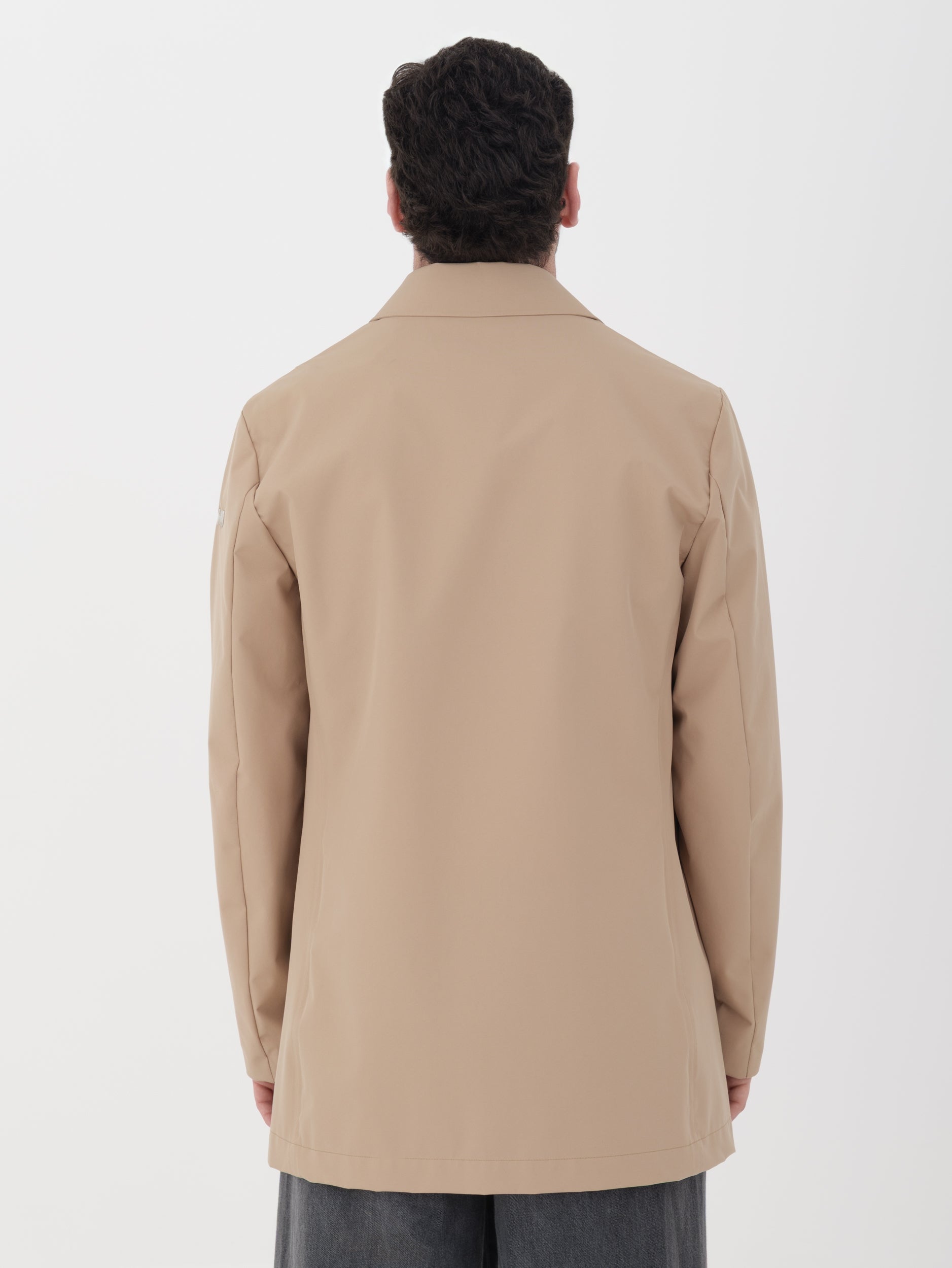 Herman & Sons - Trench tecnico beige