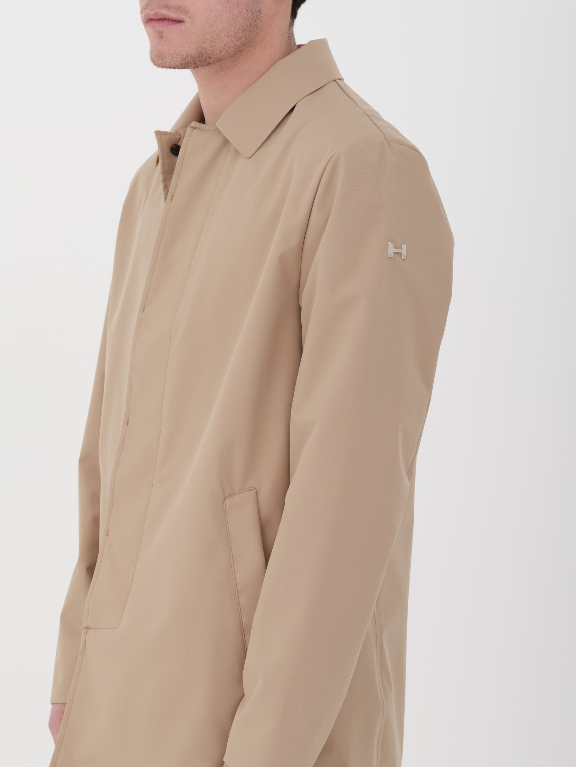 Herman & Sons - Trench tecnico beige