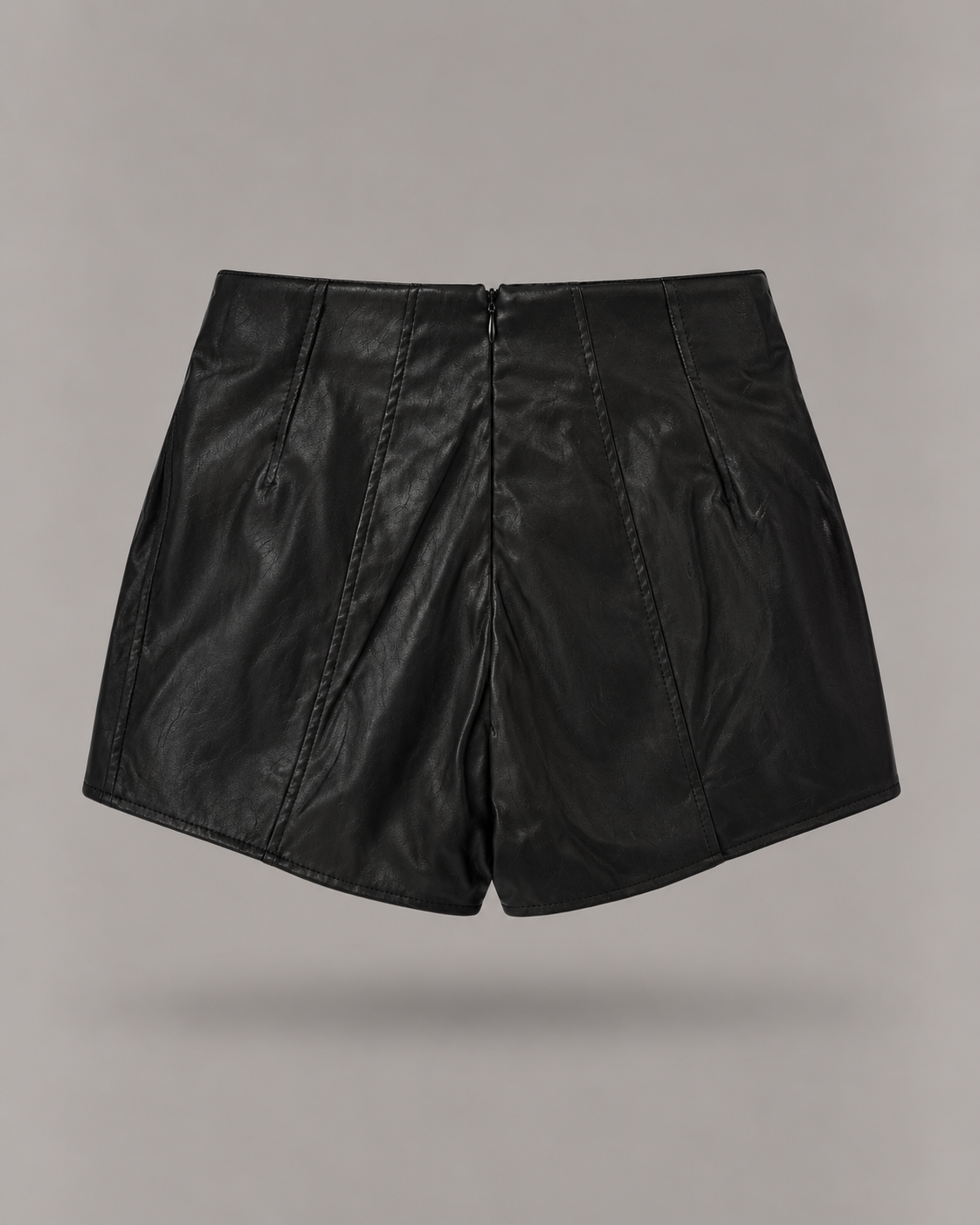 DIXIE - shorts effetto pelle