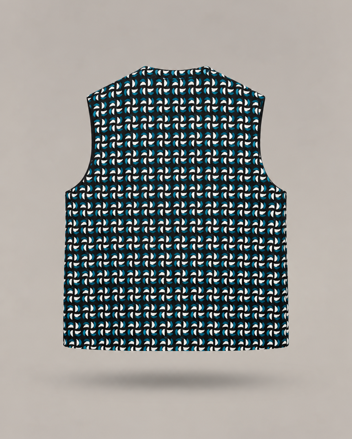 IMPERIAL - gilet monopetto motivo fantasia