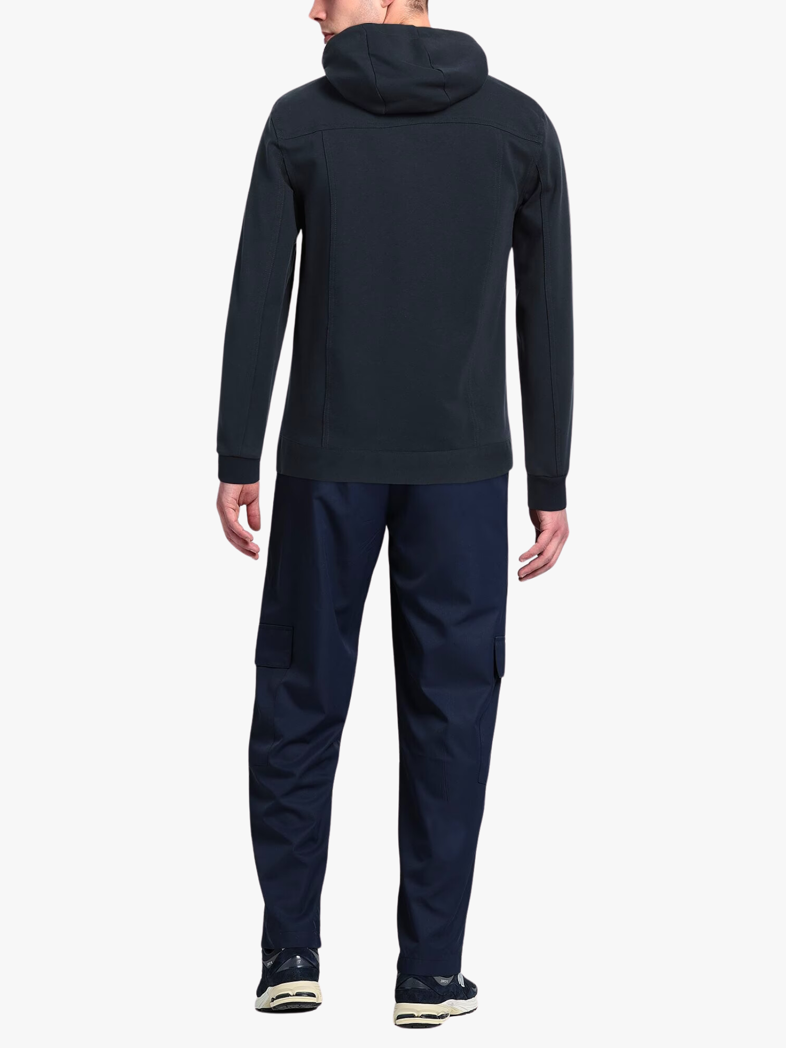 GIUBBOTTO CAPPUCCIO "EHIME" BLU