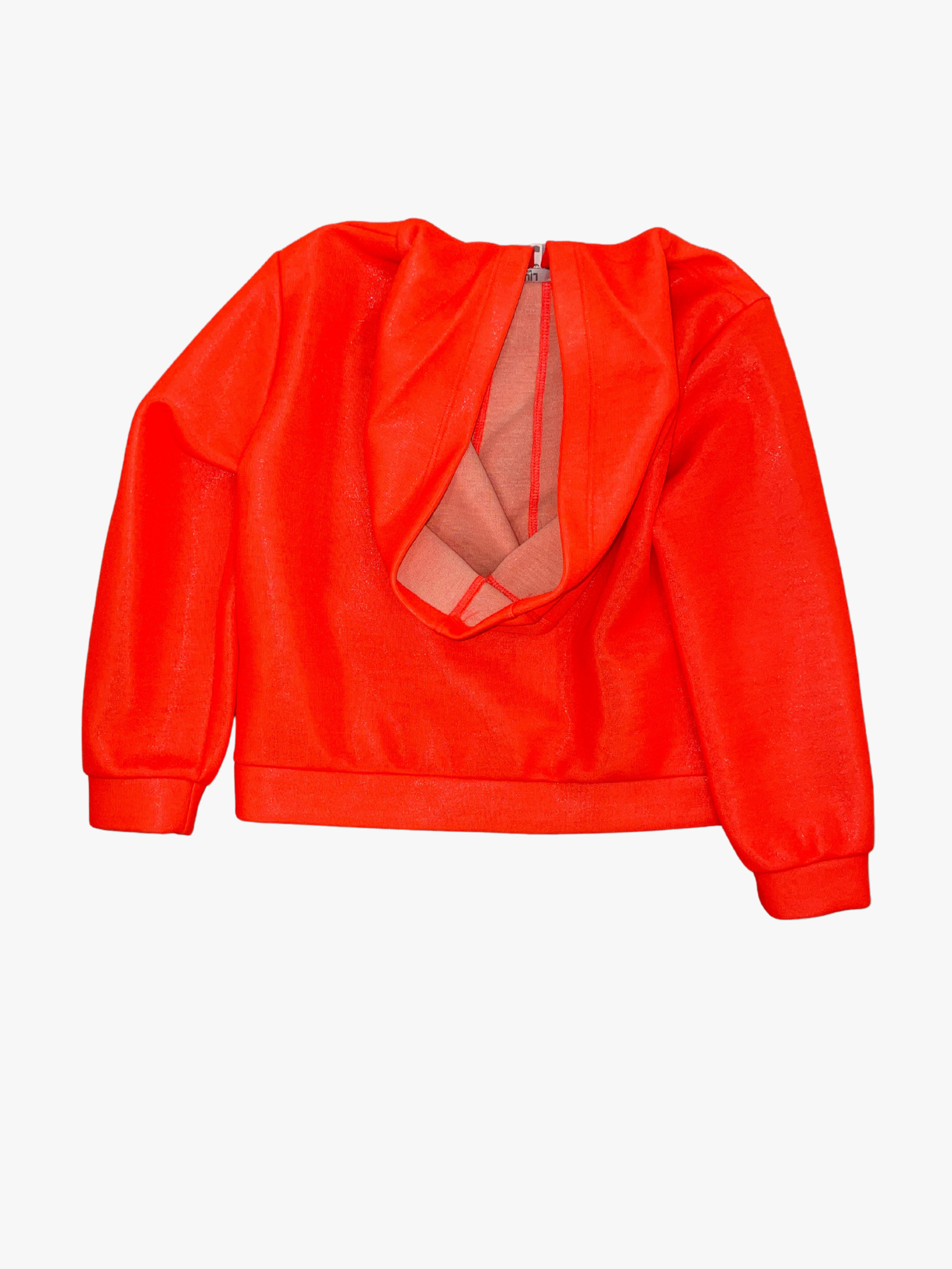 FELPA CON ZIP FLUO BAMBINO
