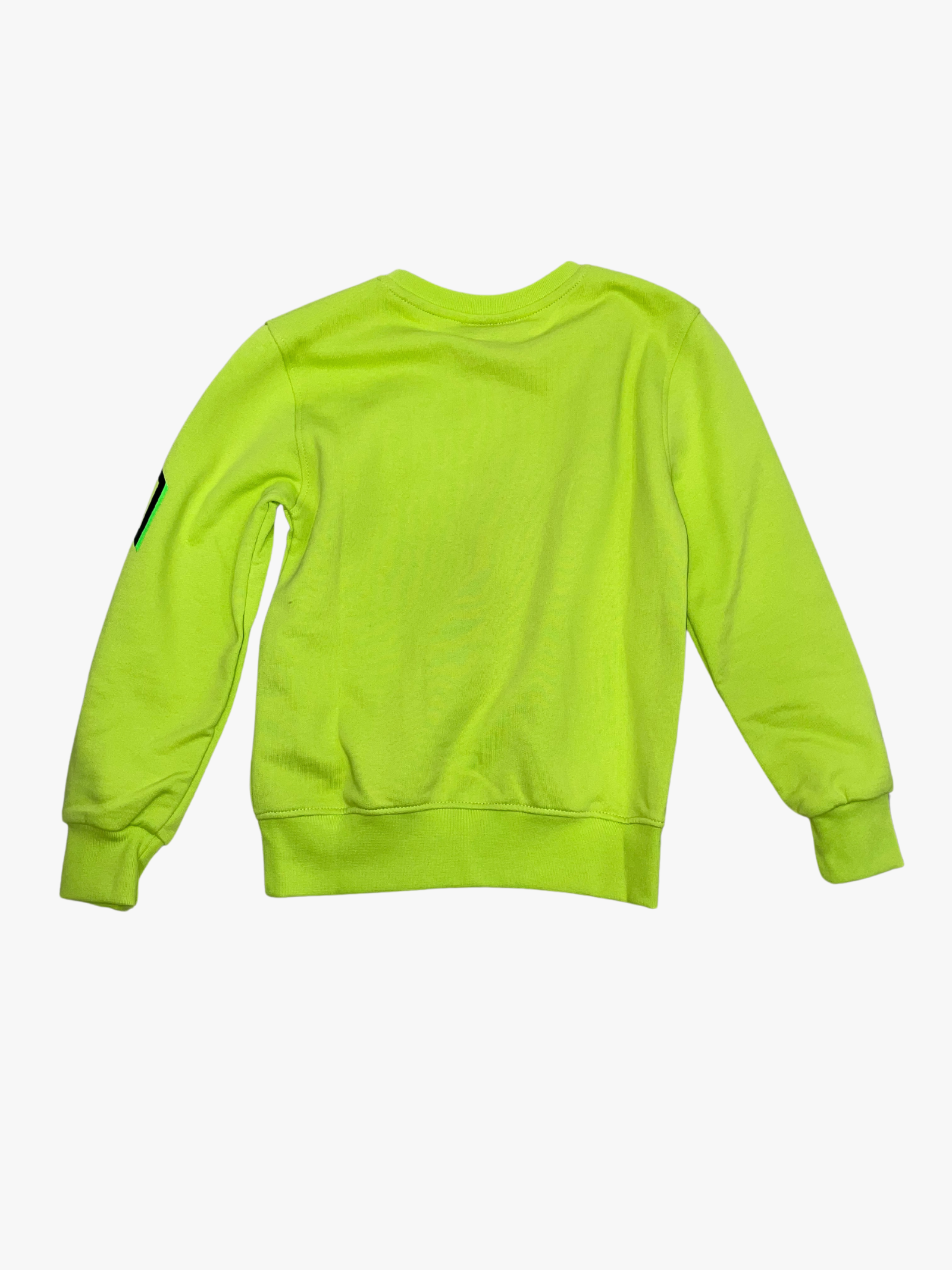 FELPA COTONE BAMBINO VERDE