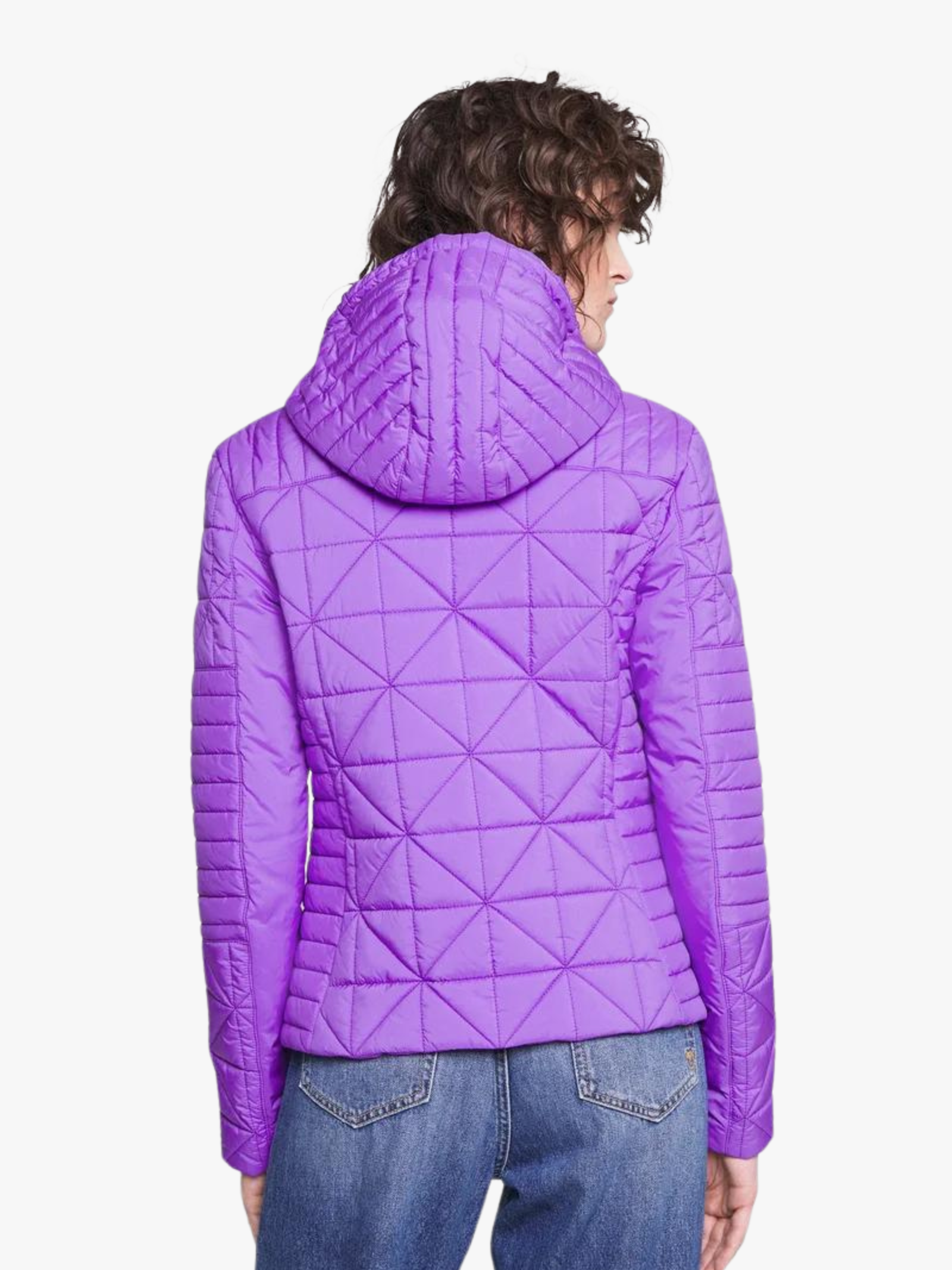 GIACCA MEZZA STAGIONE VIOLA