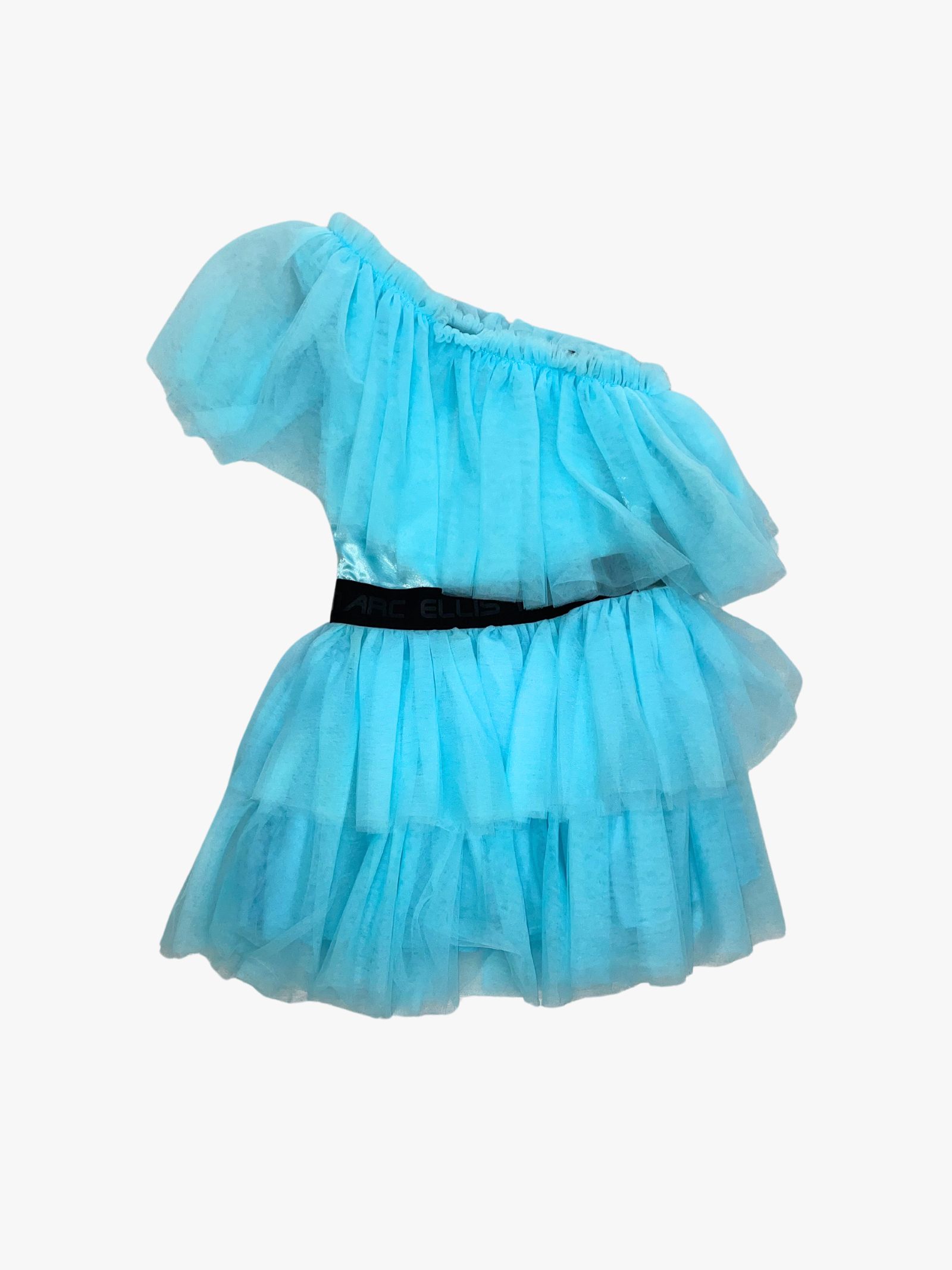 VESTITO IN TULLE AZZURRO BAMBINO