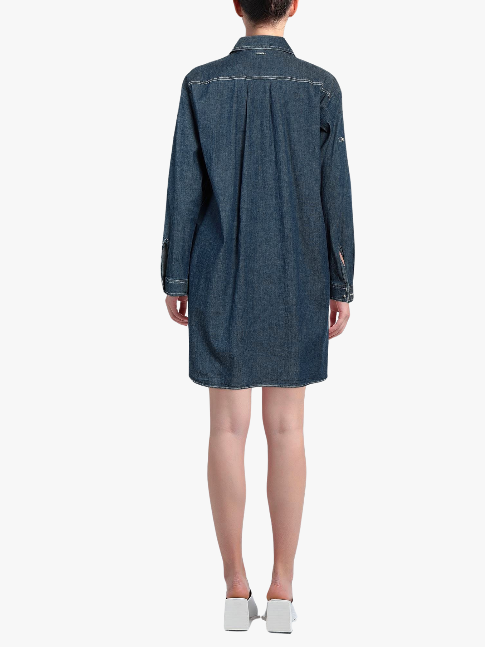 ABITO CHEMISIER IN DENIM