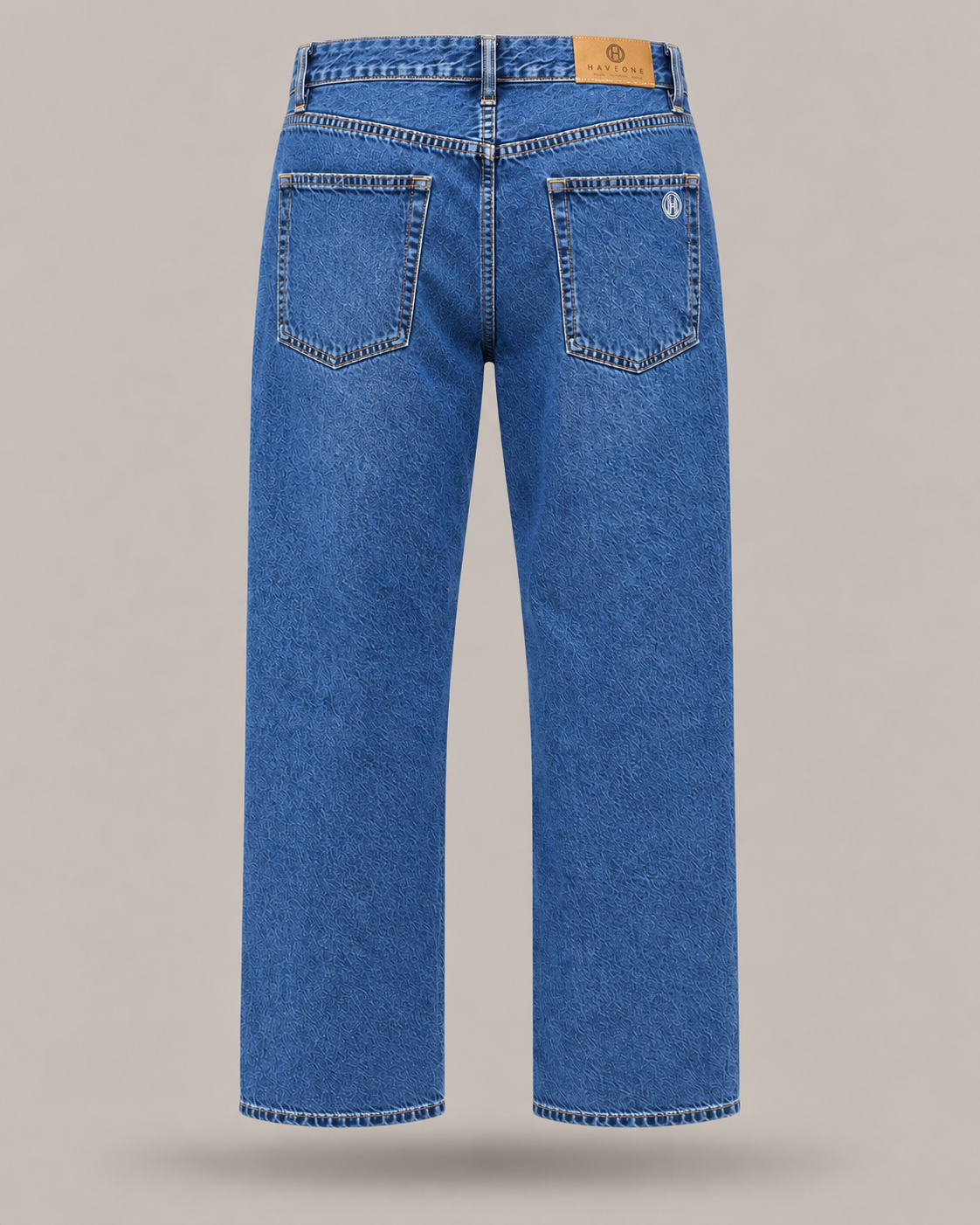 HAVEONE - jeans denim wide leg