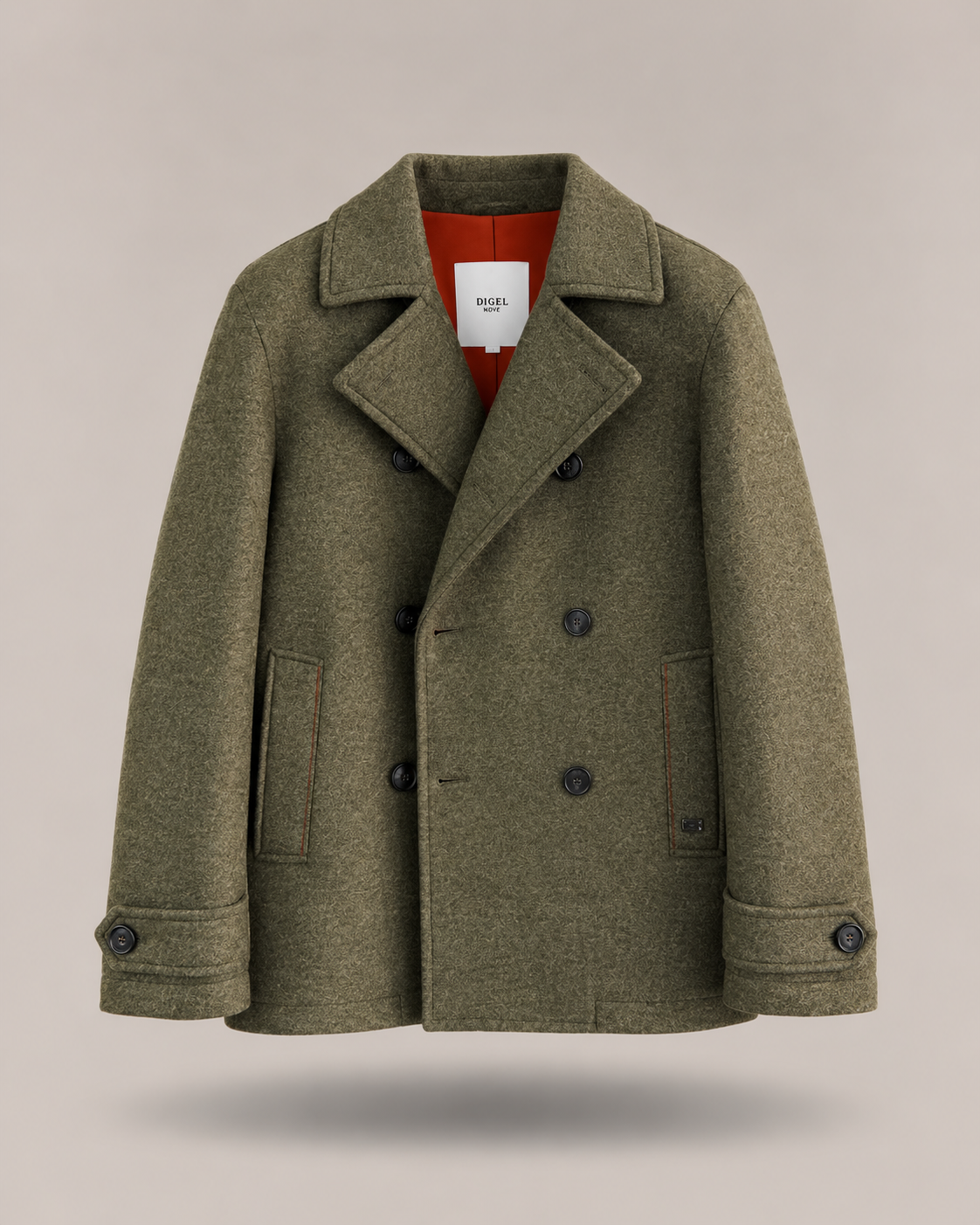 DIGEL MOVE — Peacoat verde oliva