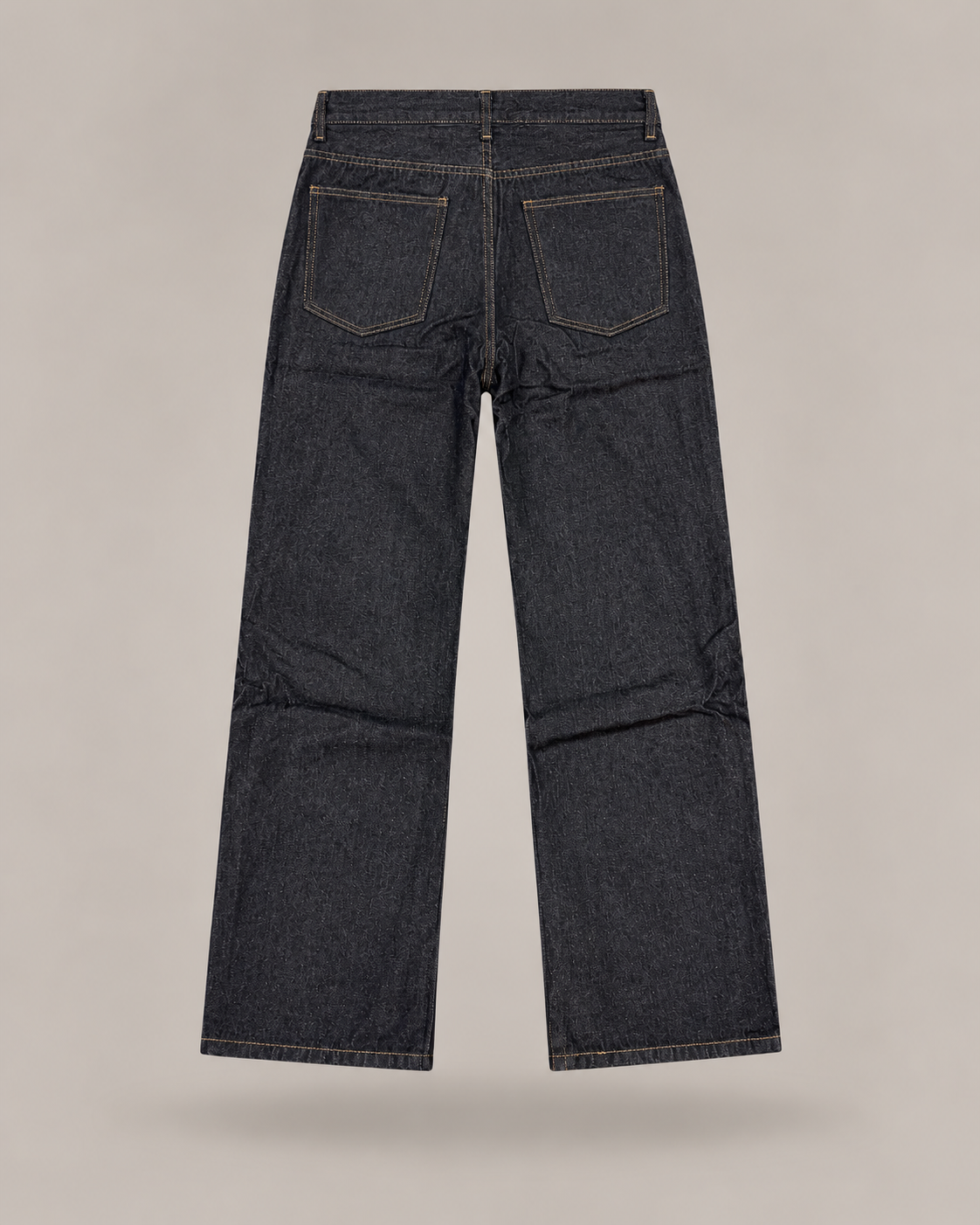 BRUNO LEONI - jeans blu scuro wide leg
