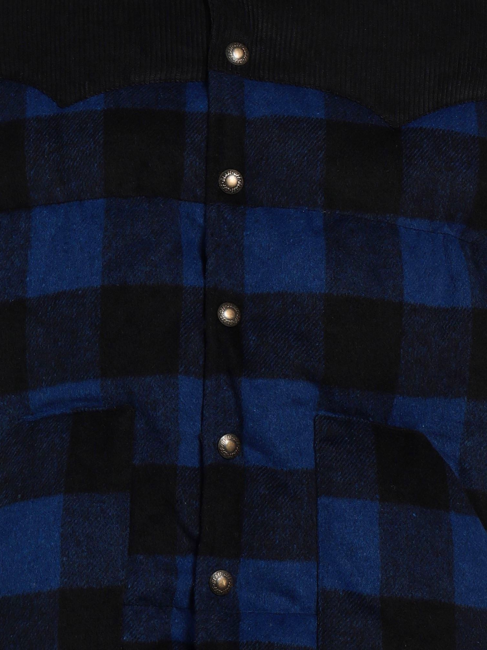 PIUMINO A QUADRI BLU
