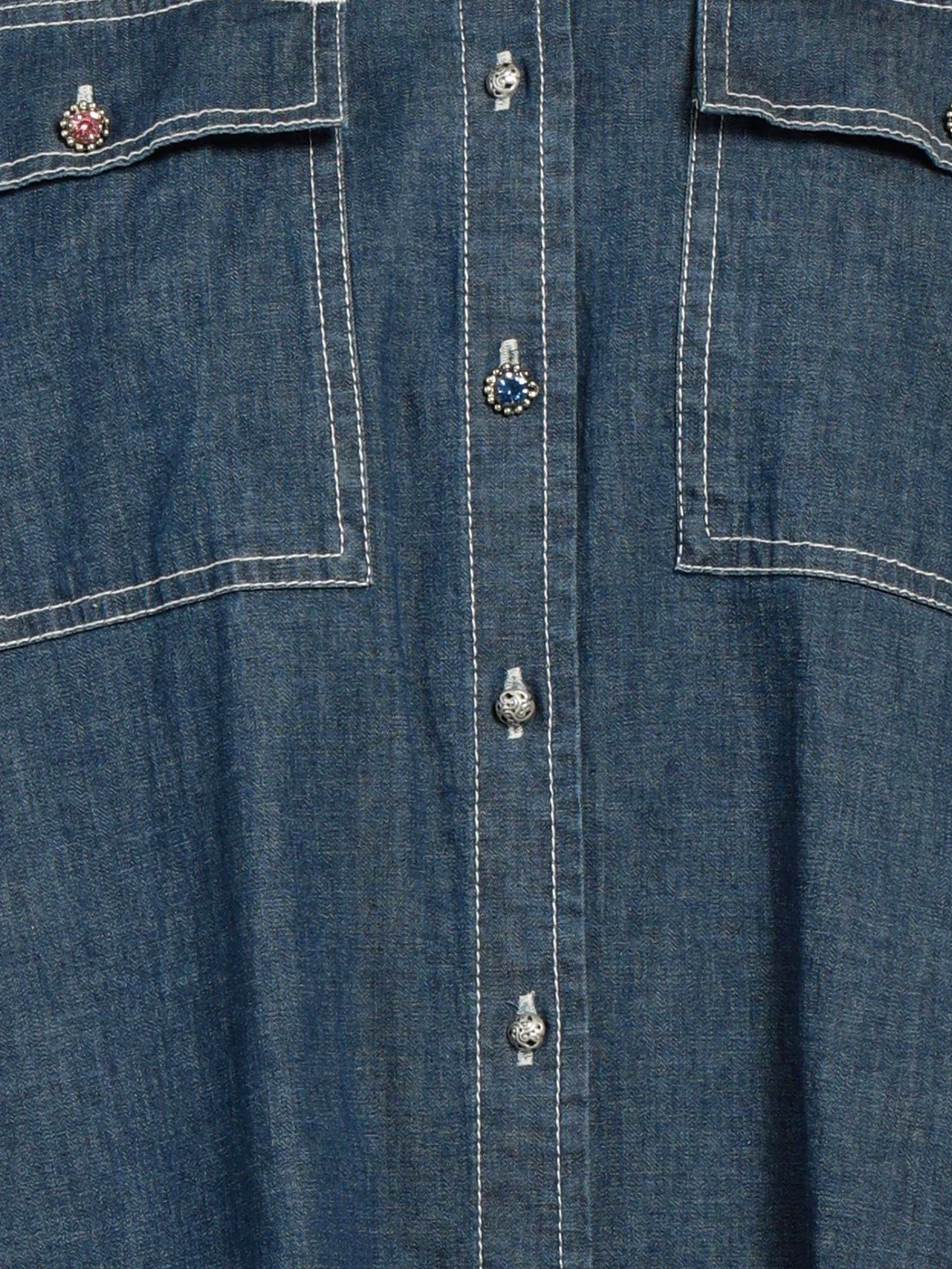 ABITO CHEMISIER IN DENIM