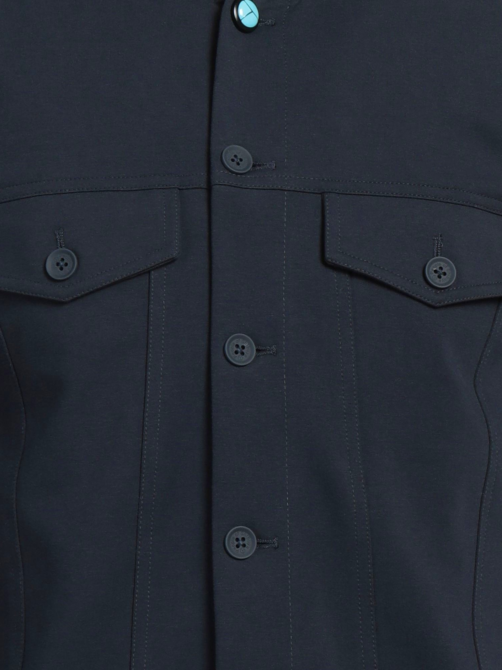 GIUBBOTTO CAPPUCCIO "EHIME" BLU
