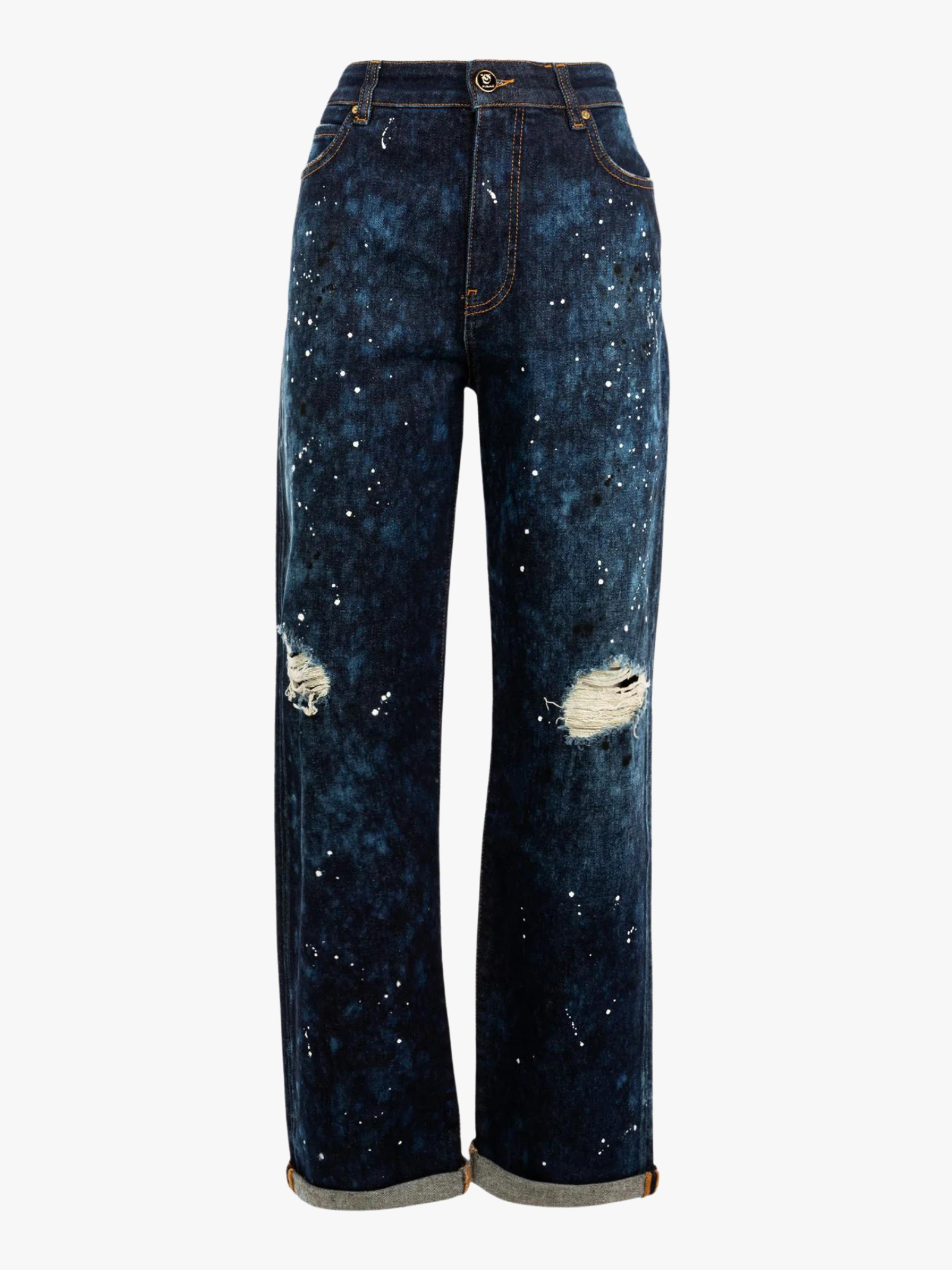JEANS STRAPPATO PINKO