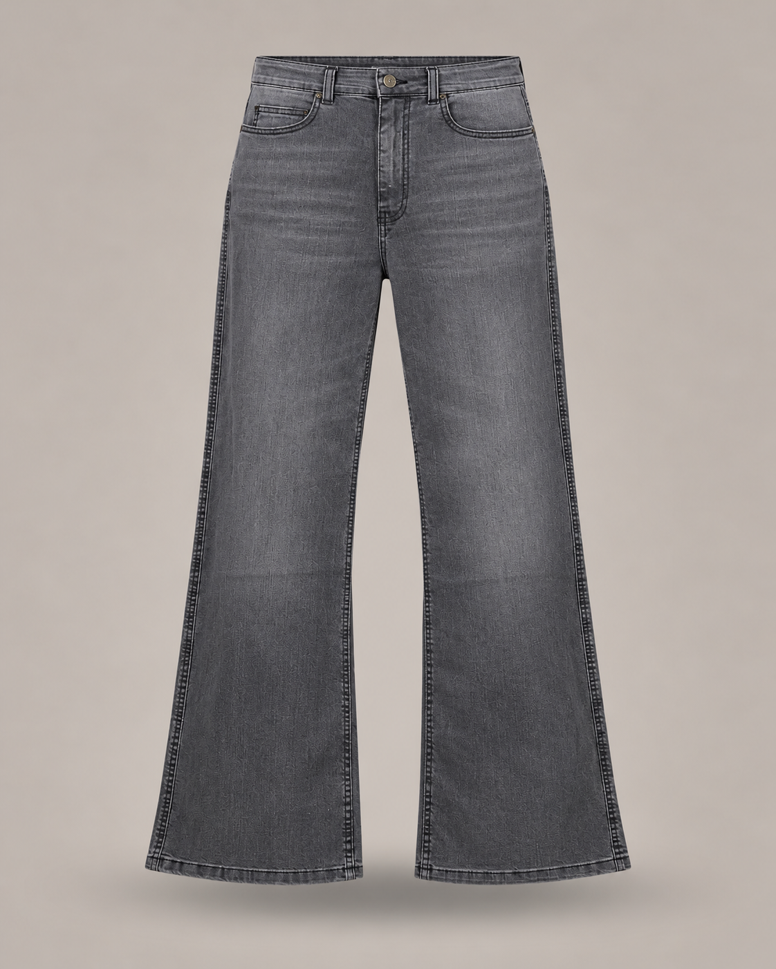 DIXIE - Jeans Flare Grigio
