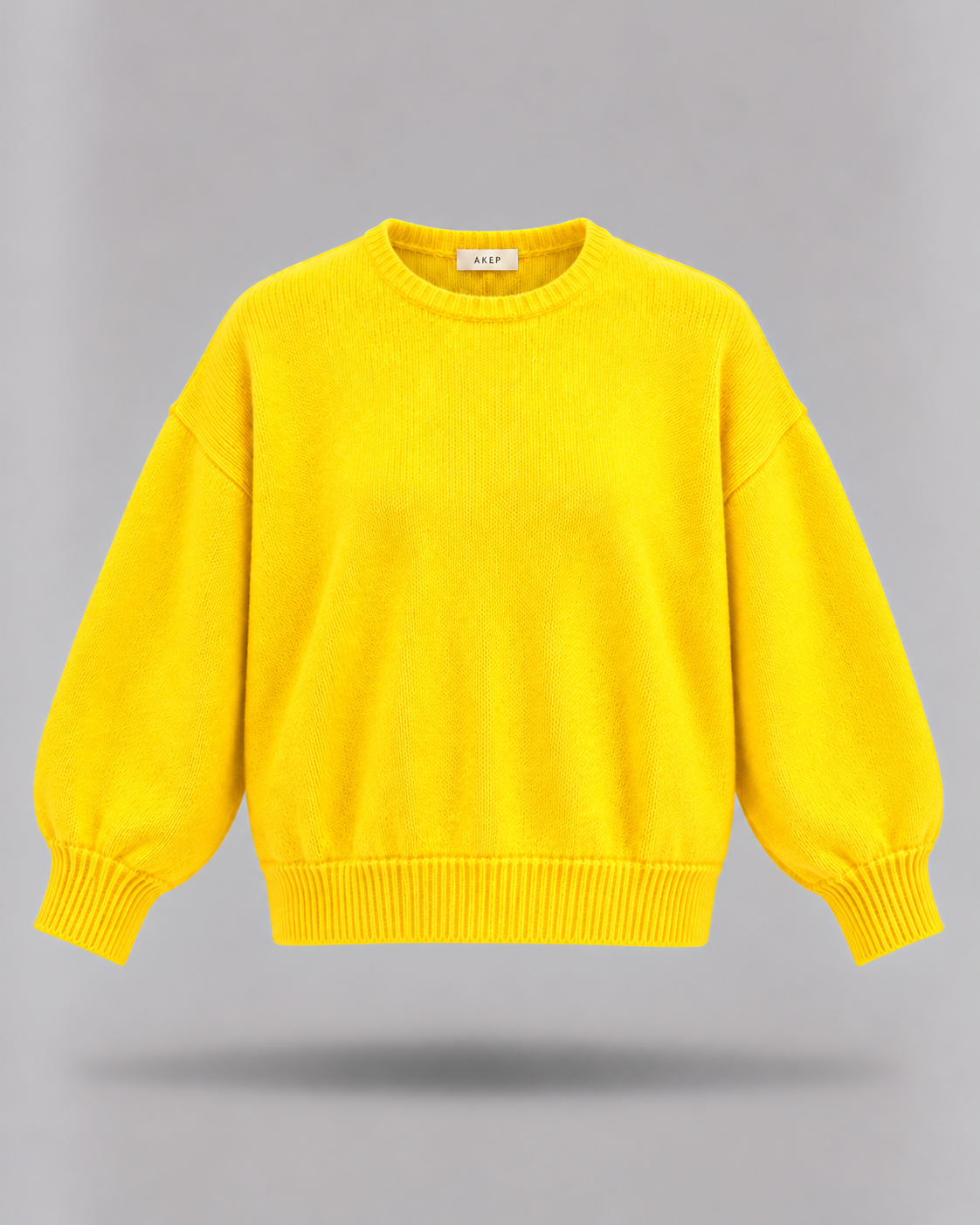 AKEP - maglione giallo oversize