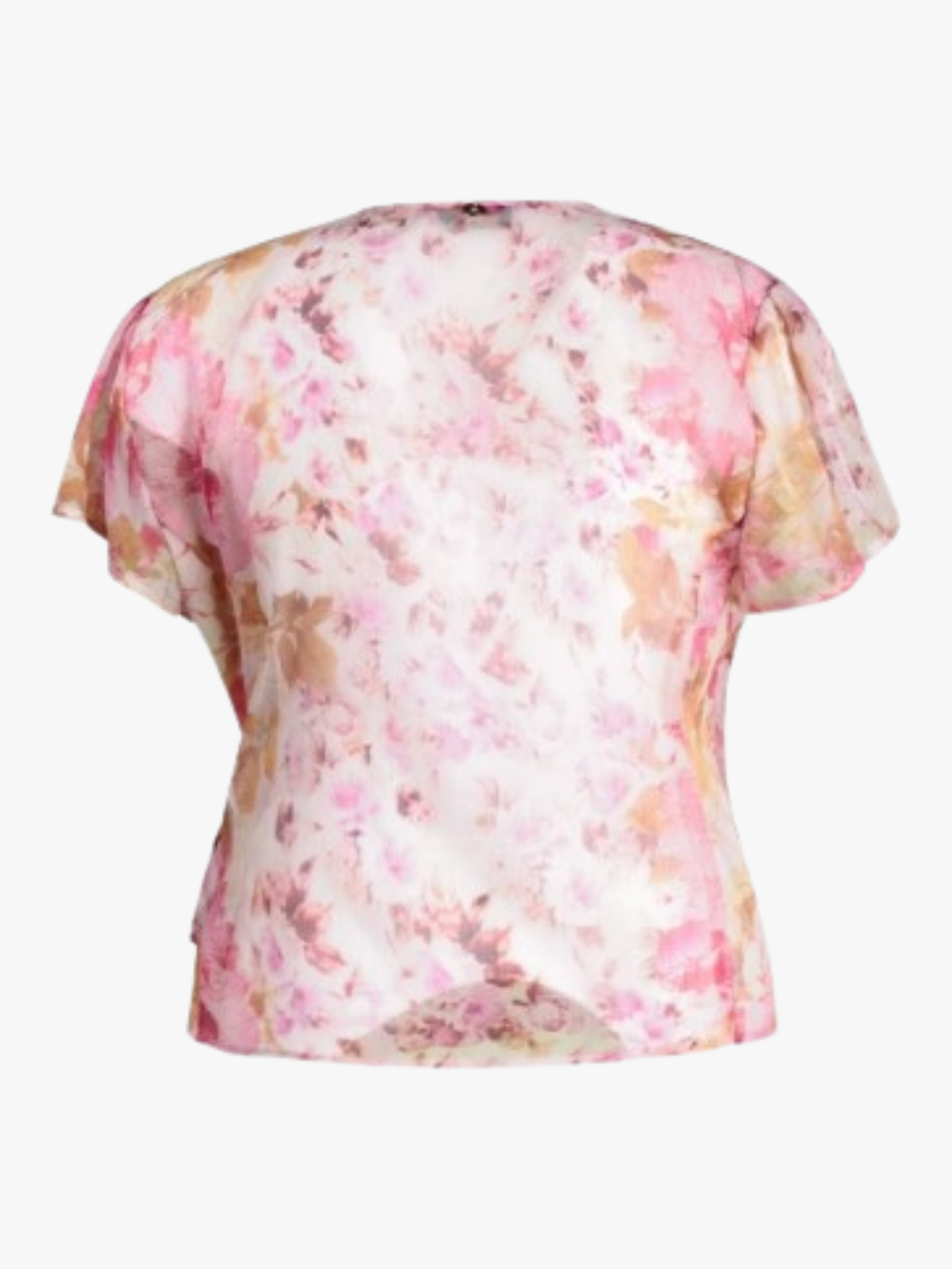 CAMICETTA FLOREALE ROSA