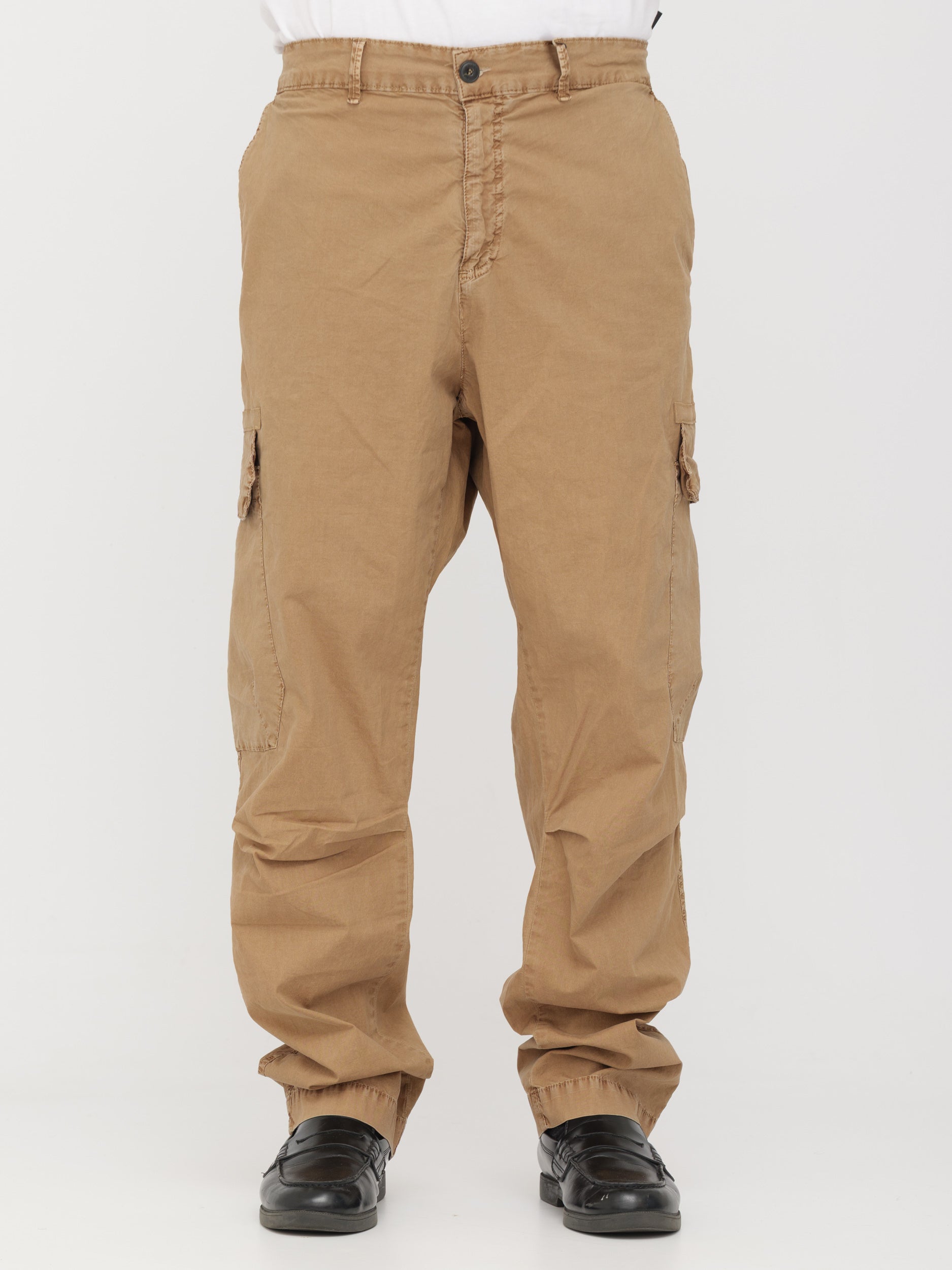 IMPERIAL - pantalone cargo brown