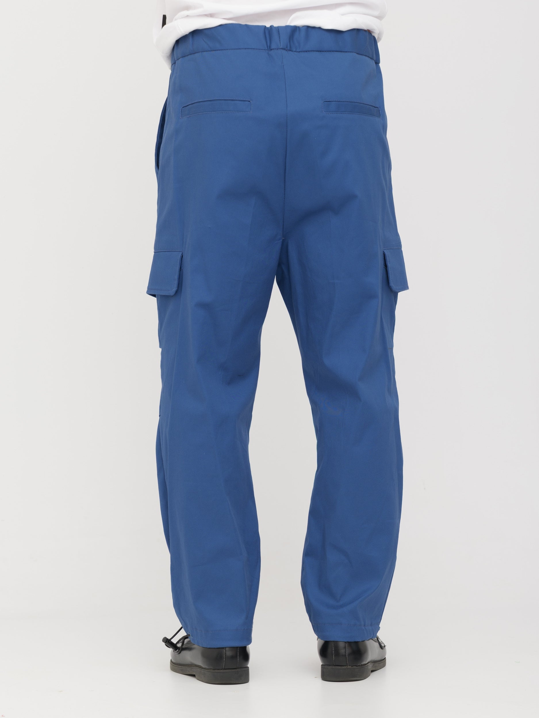 IMPERIAL - pantalone cargo blu