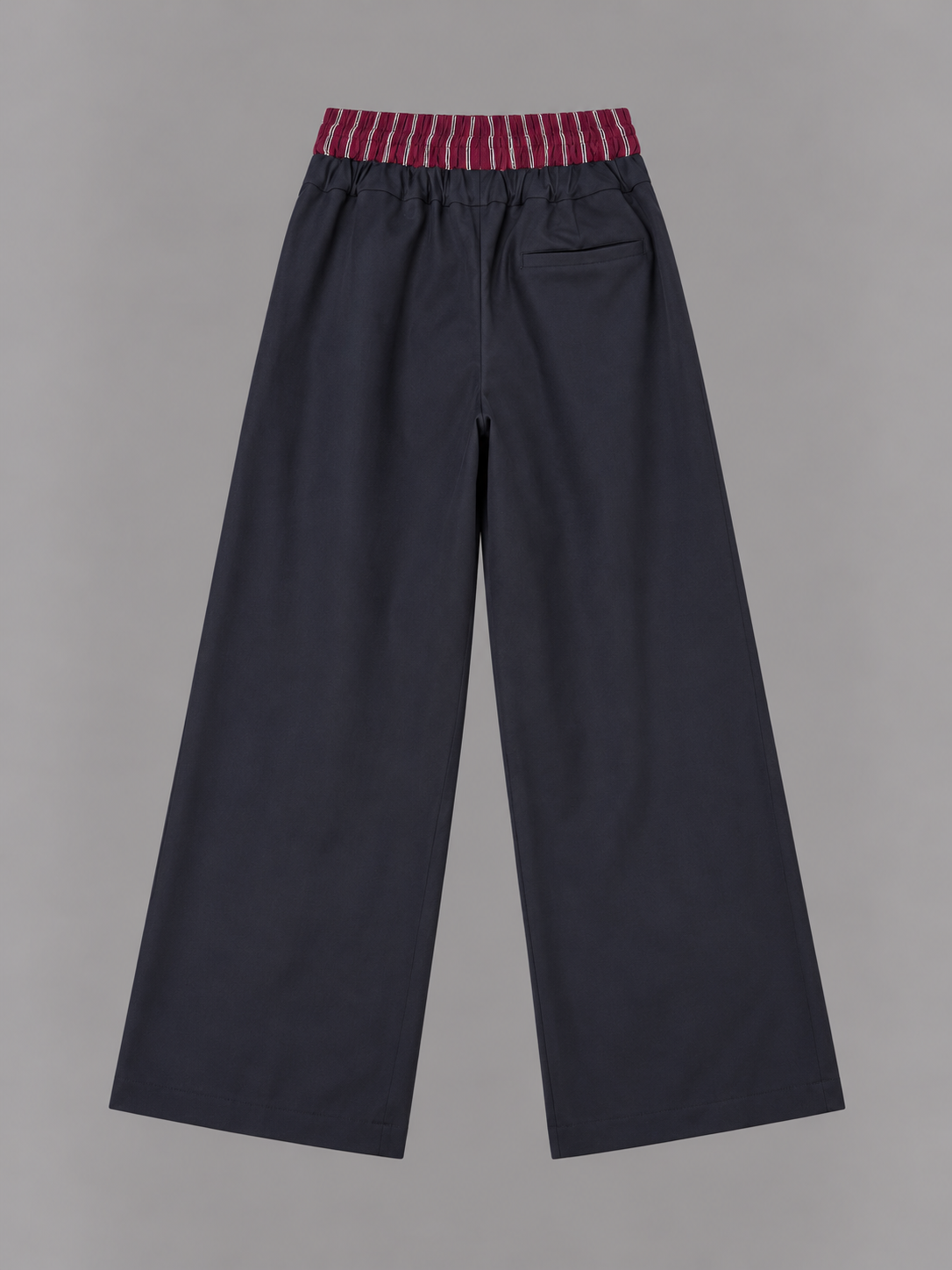 DIXIE - pantalone wide leg con boxer