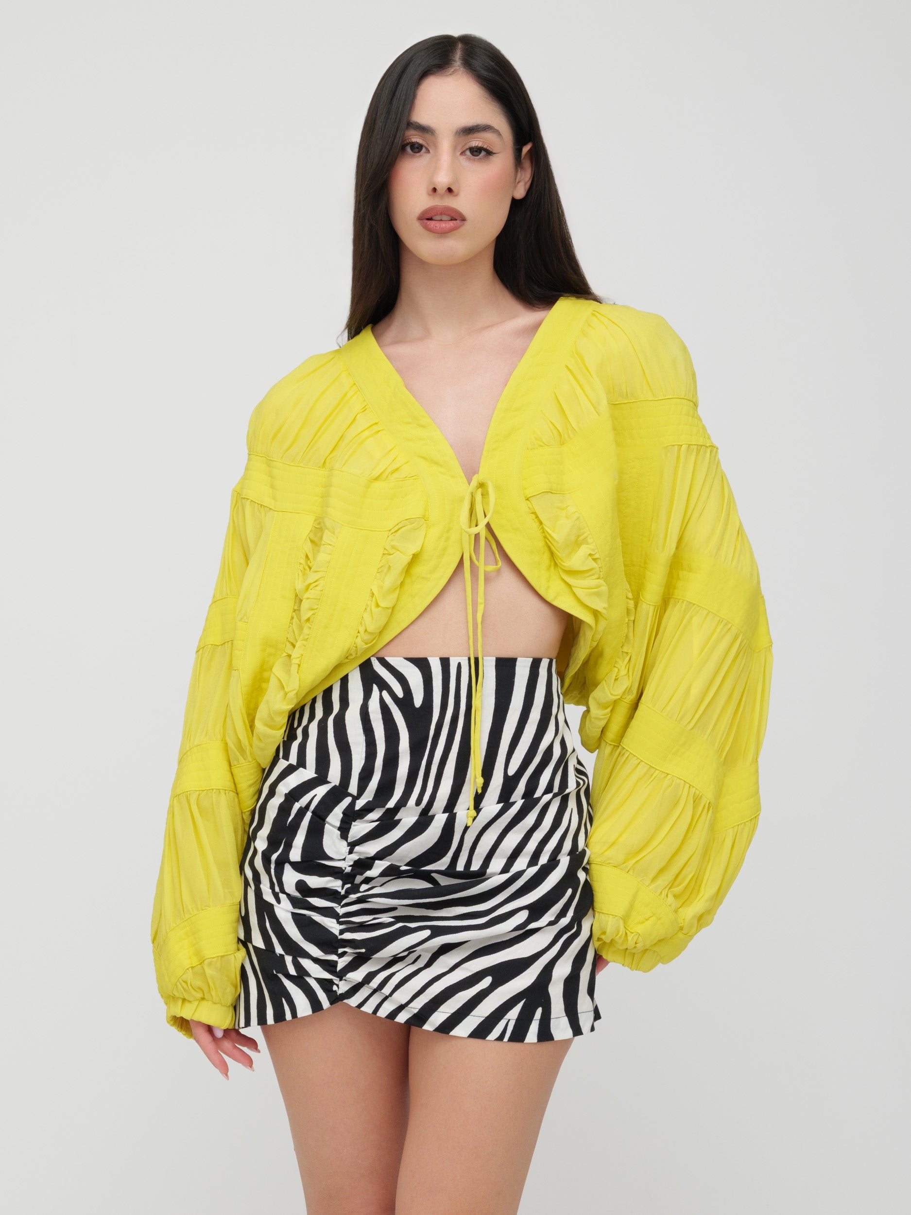 BLUGIRL | BLUMARINE - blusa maniche a sbuffo