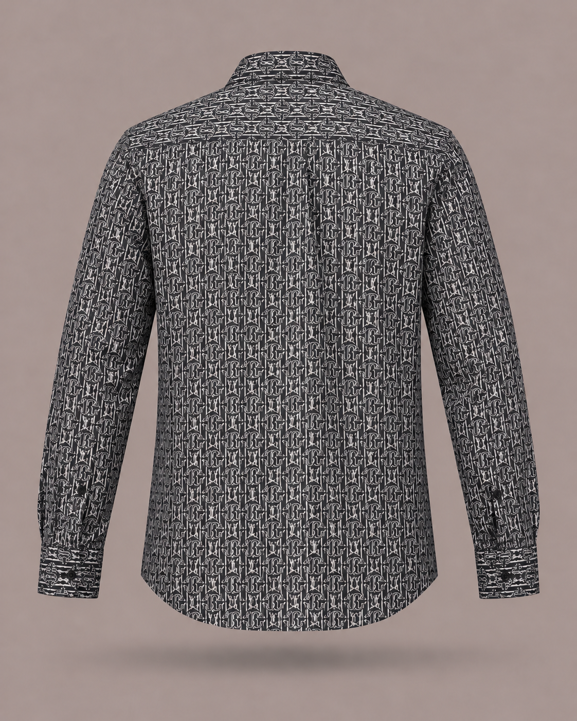 CAVALLI UOMO - camicia monogramma