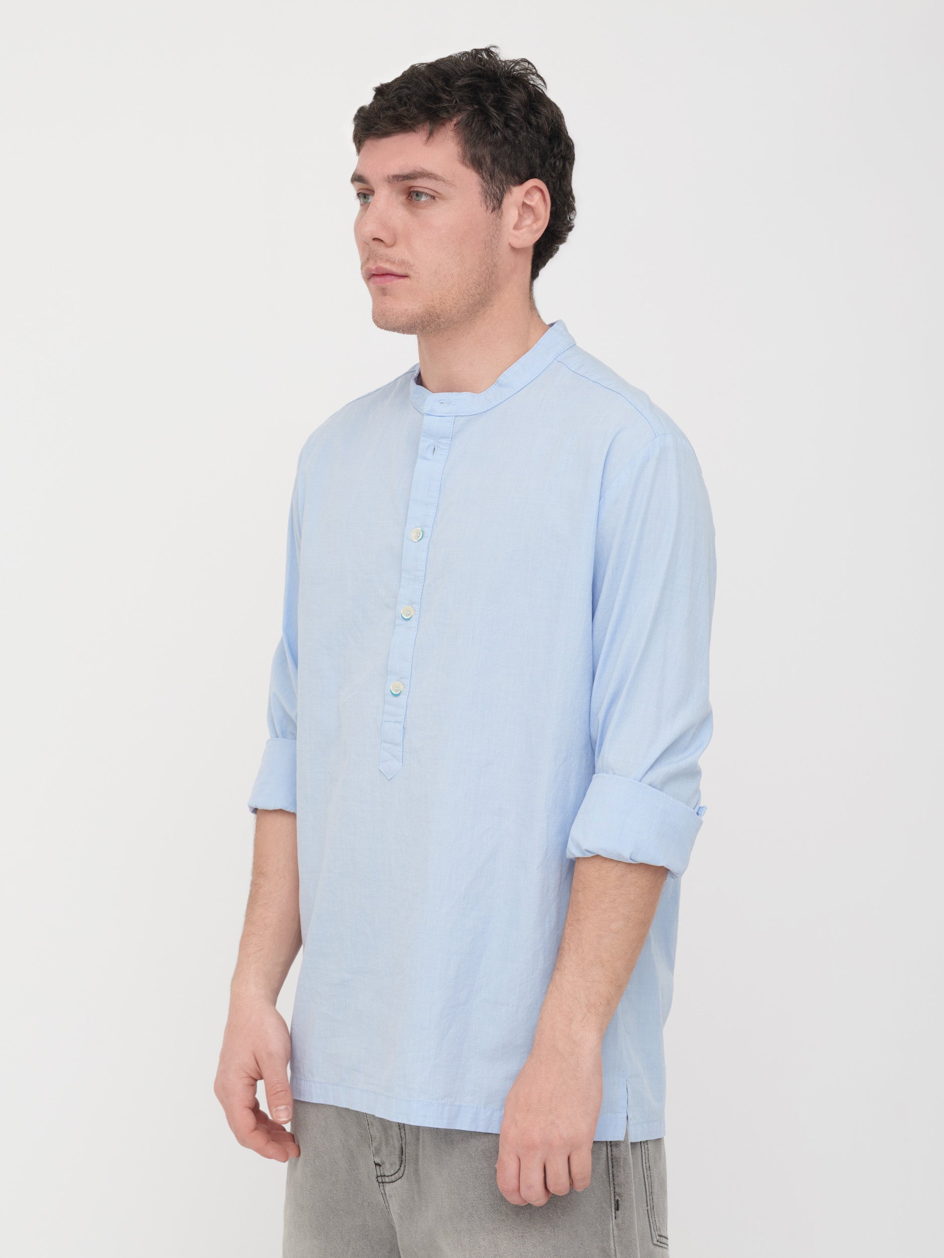 IMPERIAL - camicia regular azzurra