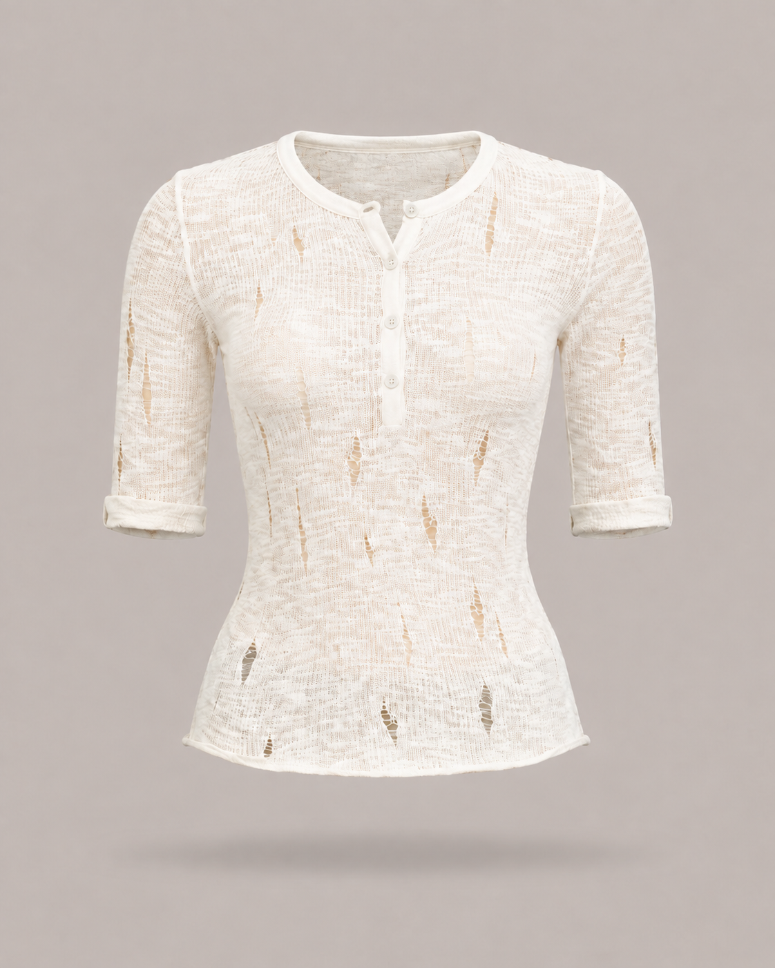 PINKO - pull serafino bianco