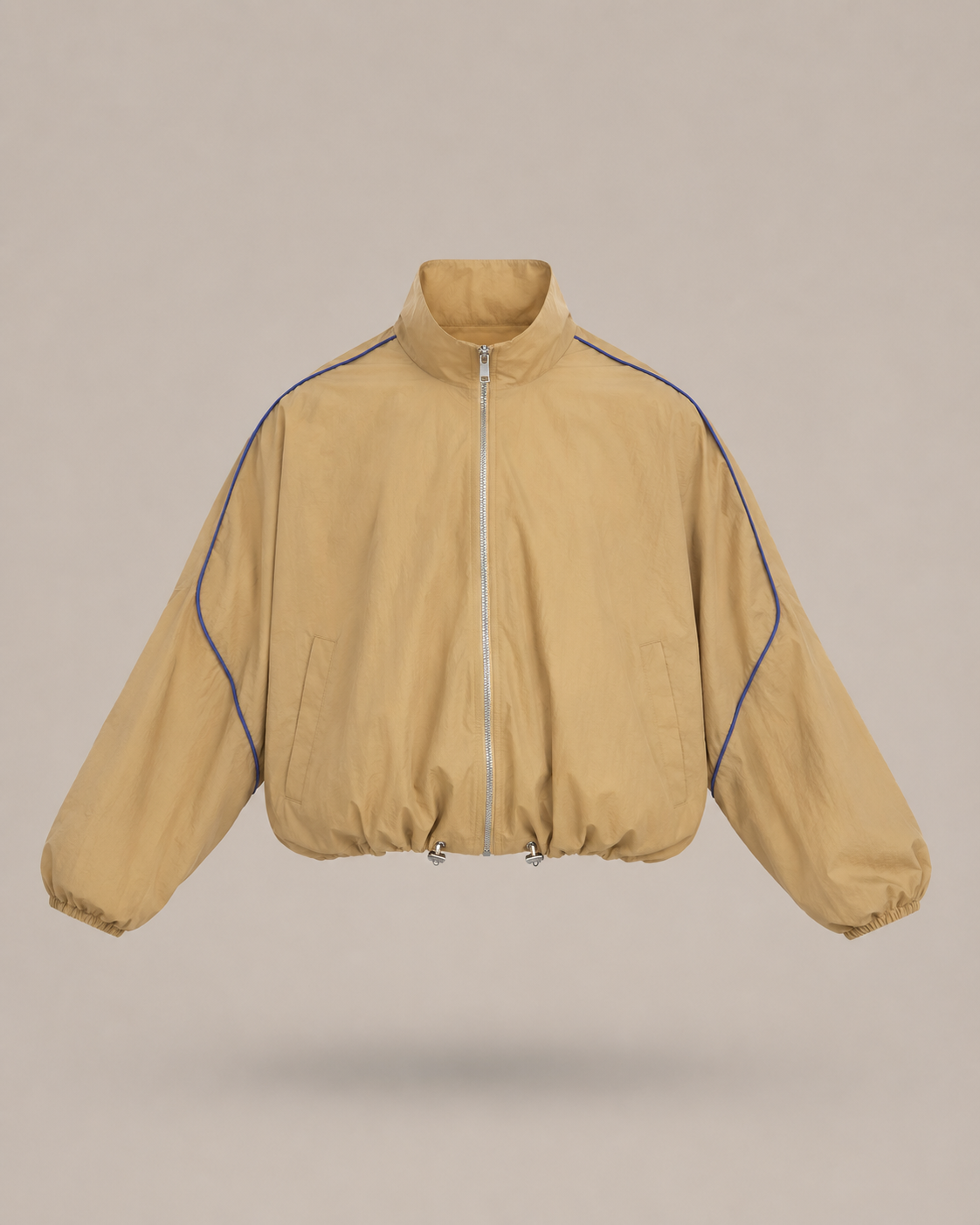 HAVEONE - giubbotto leggero oversize color cammello