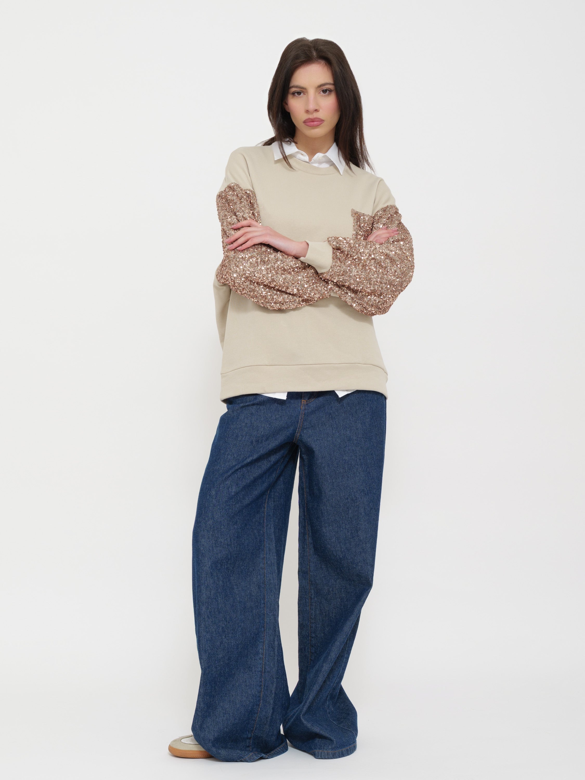 Felpa Dixie paillettes