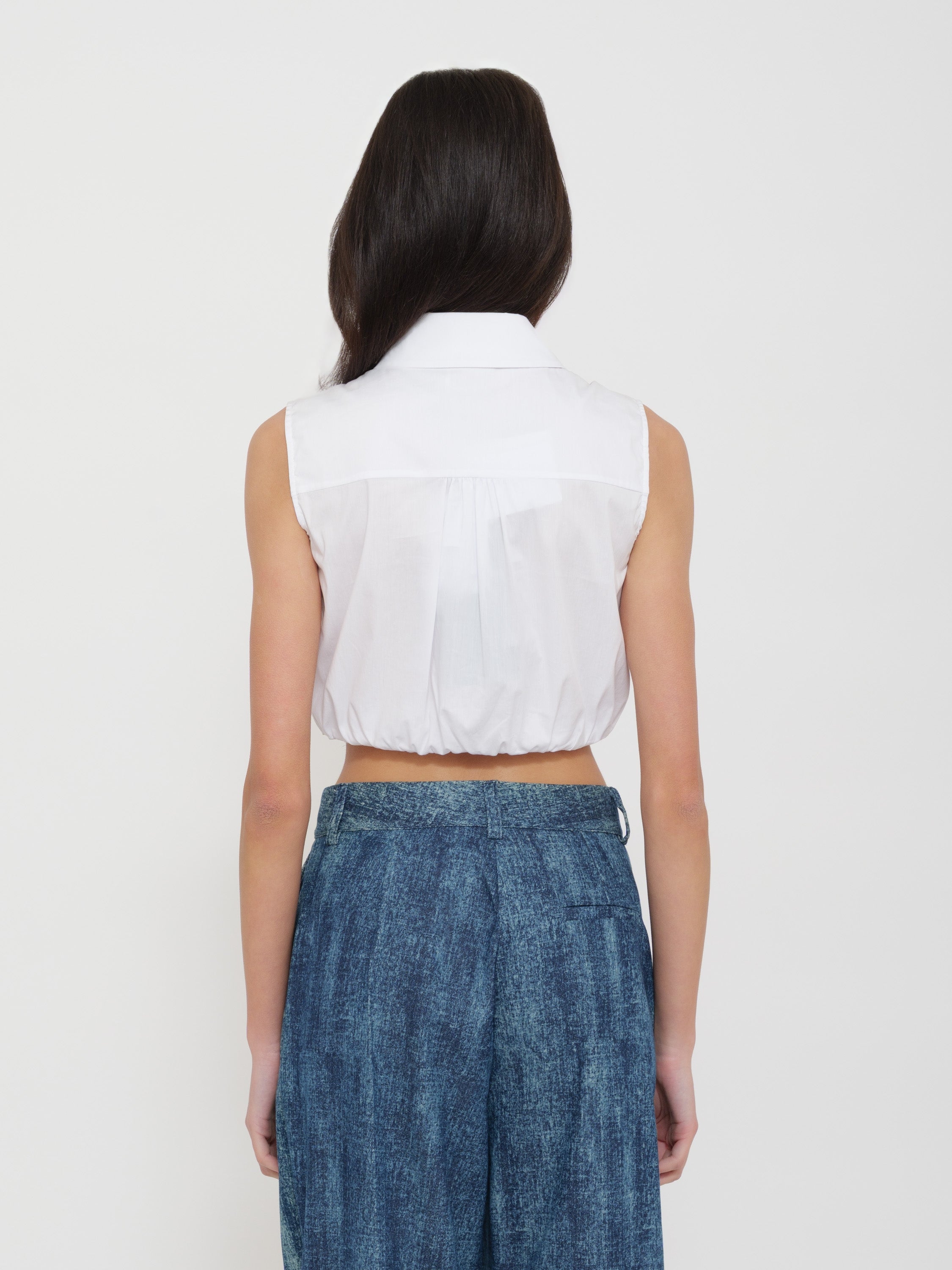 Blusa crop dixie