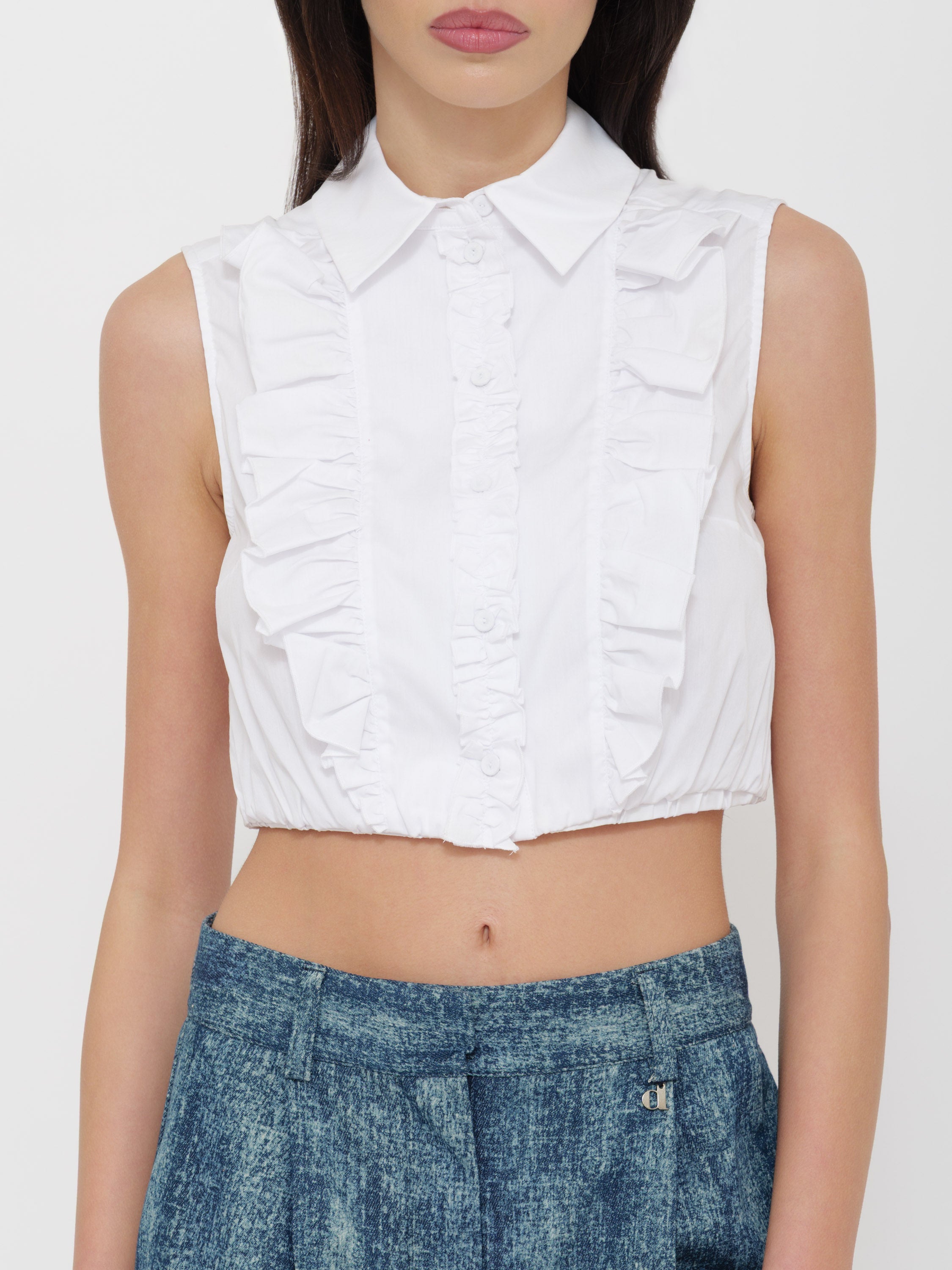Blusa crop dixie