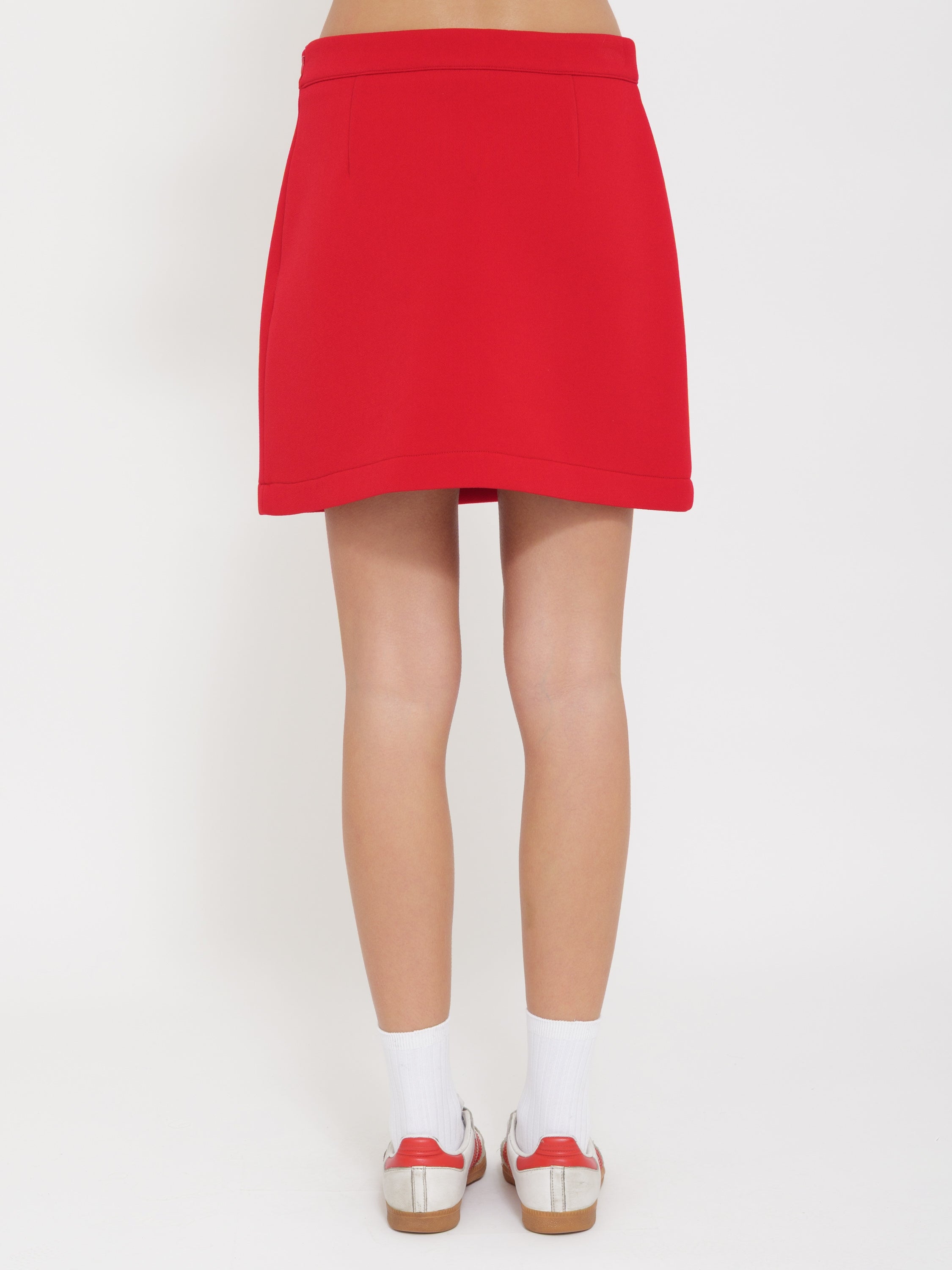 Mini gonna dettaglio cuore dixie