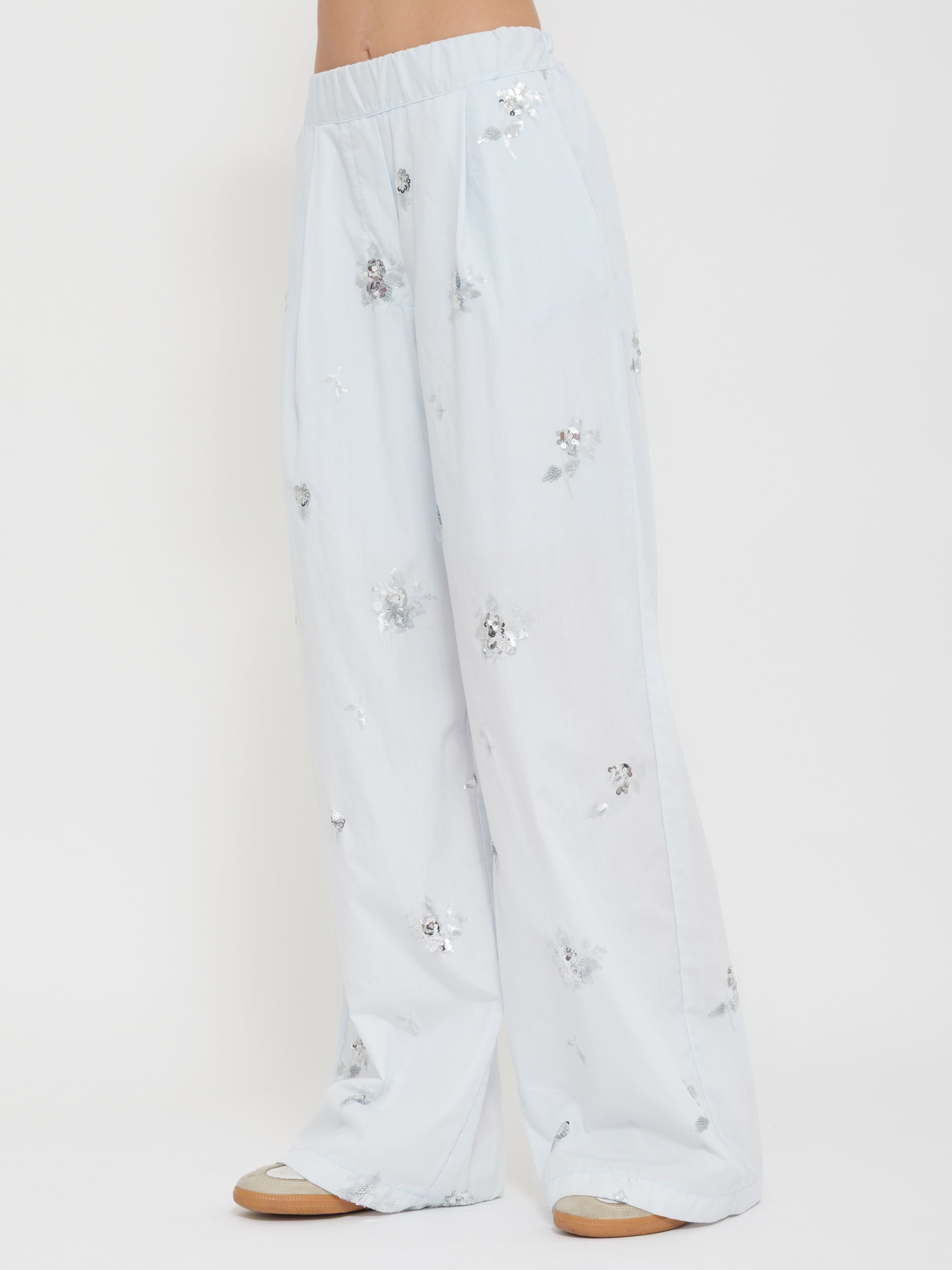 Pantalone dixie dettagli paillettes