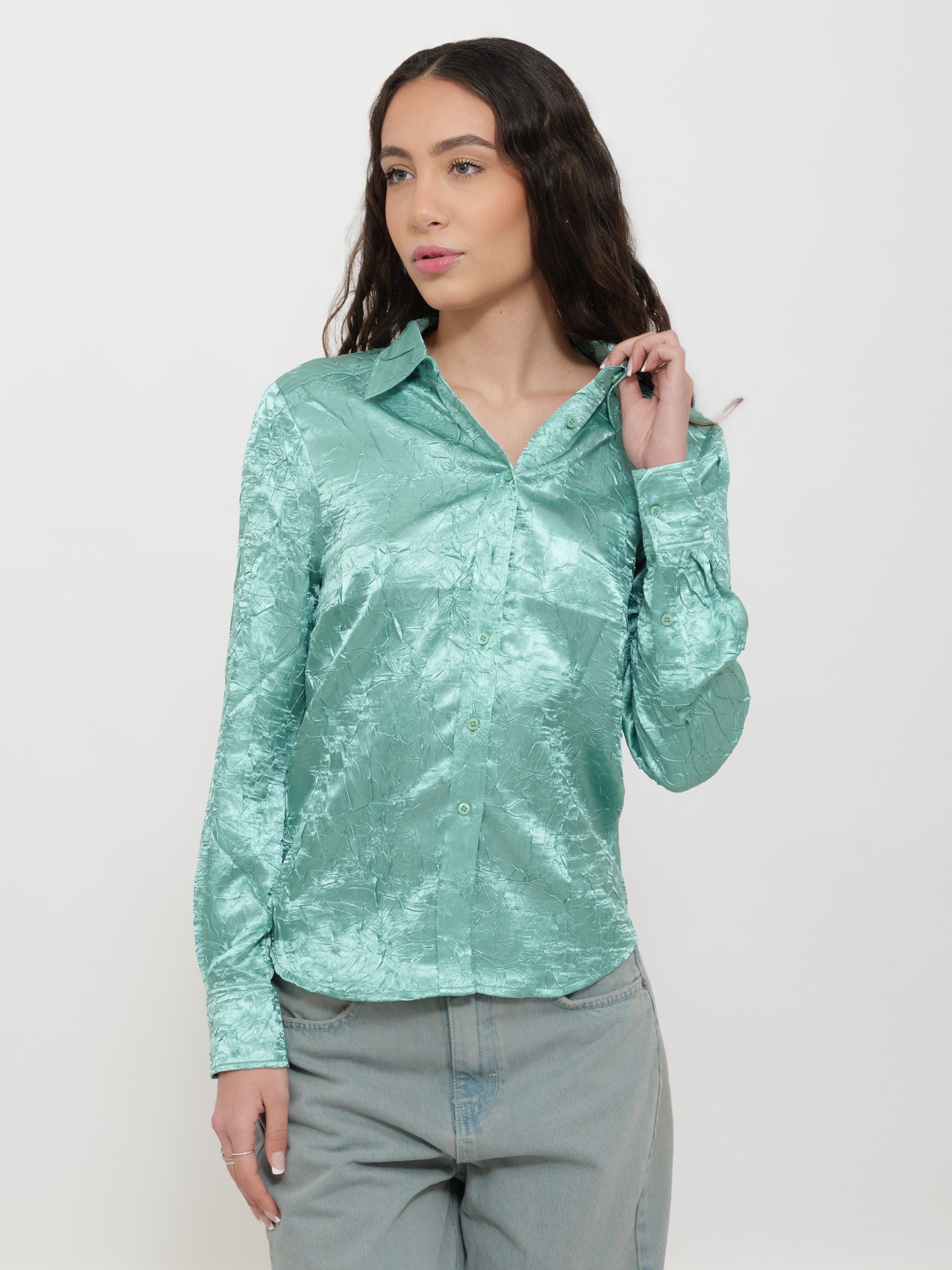 Camicia pinko verde