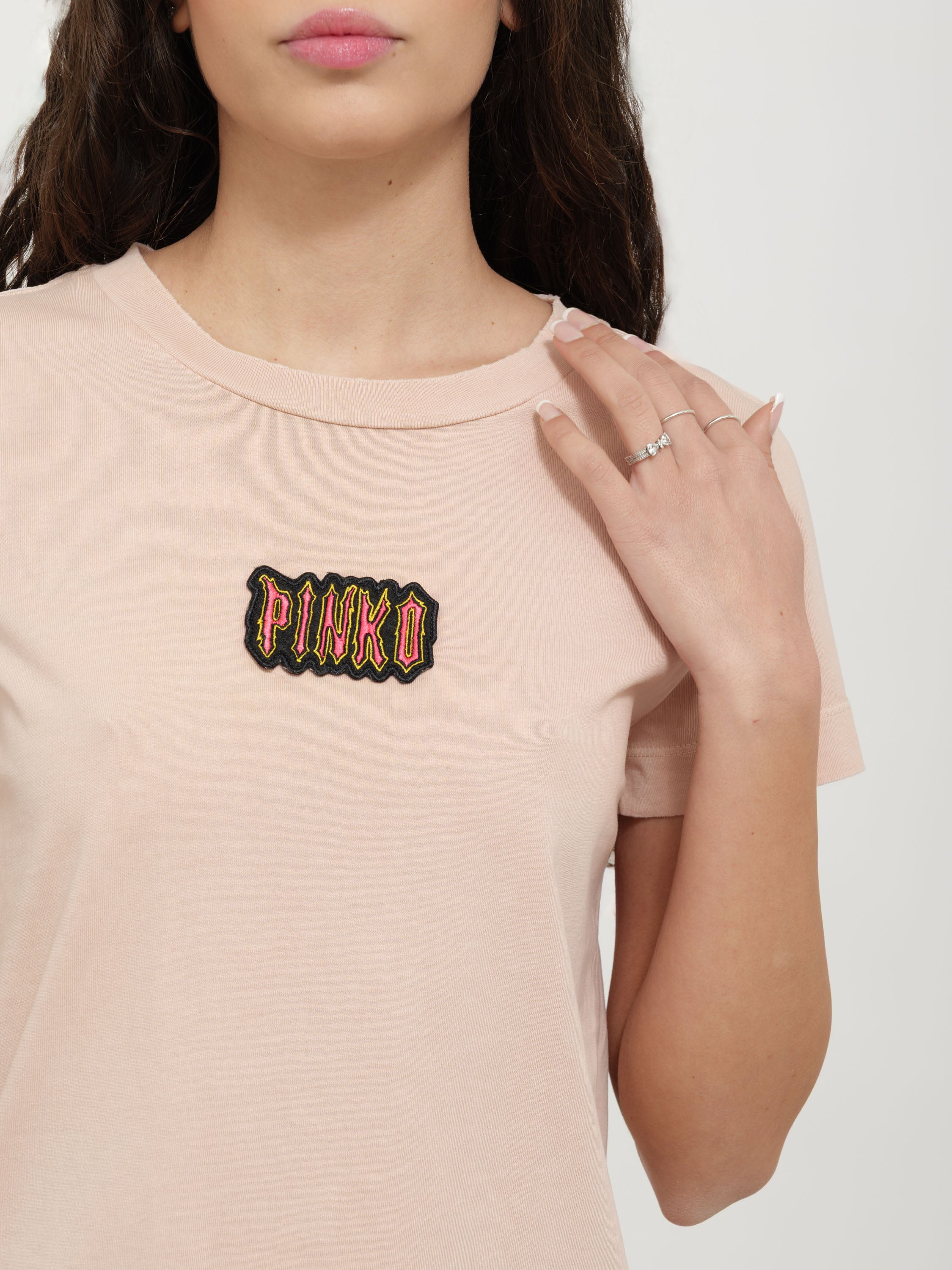 T-shirt rosa pinko