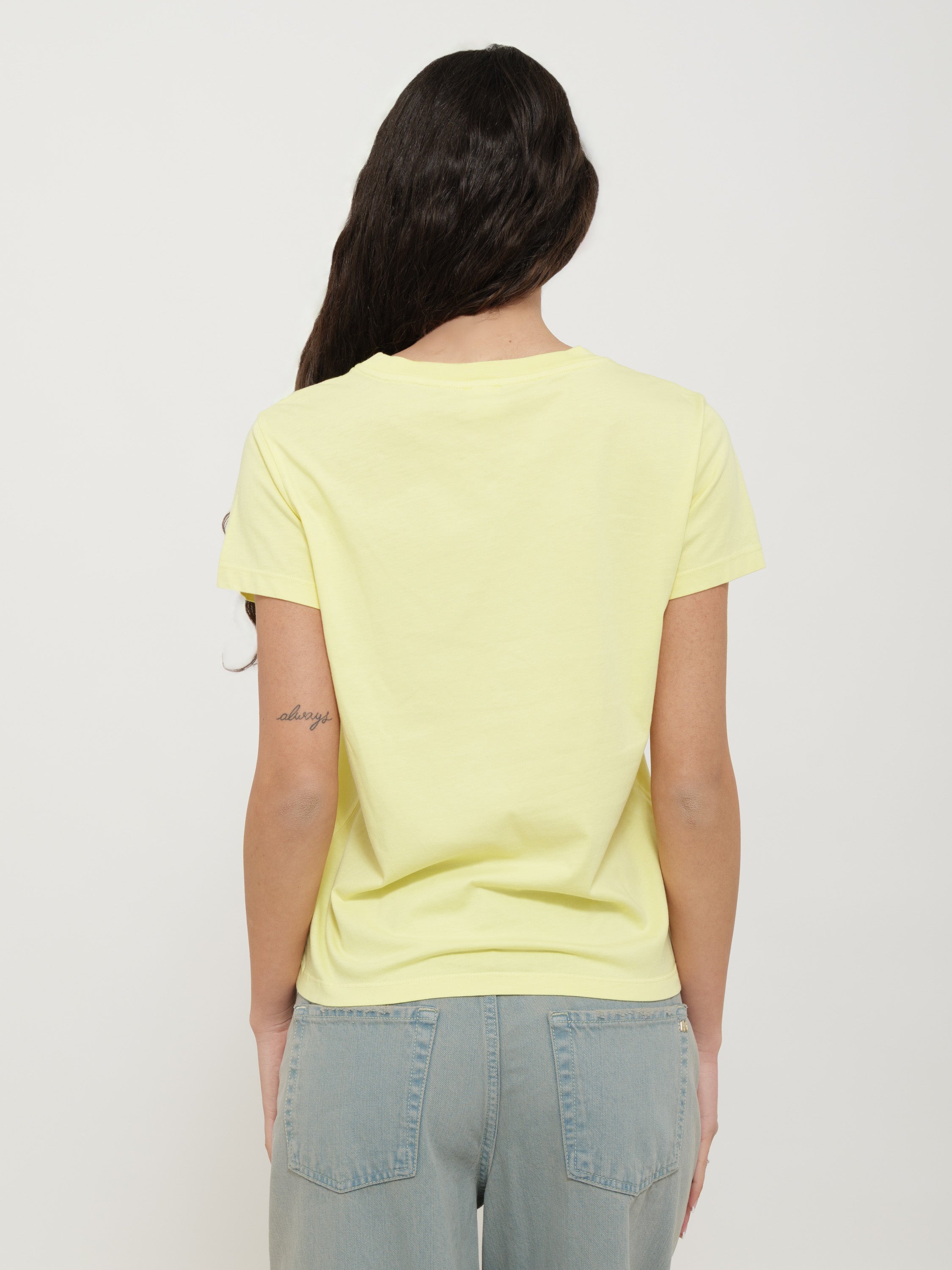 T shirt fluo pinko