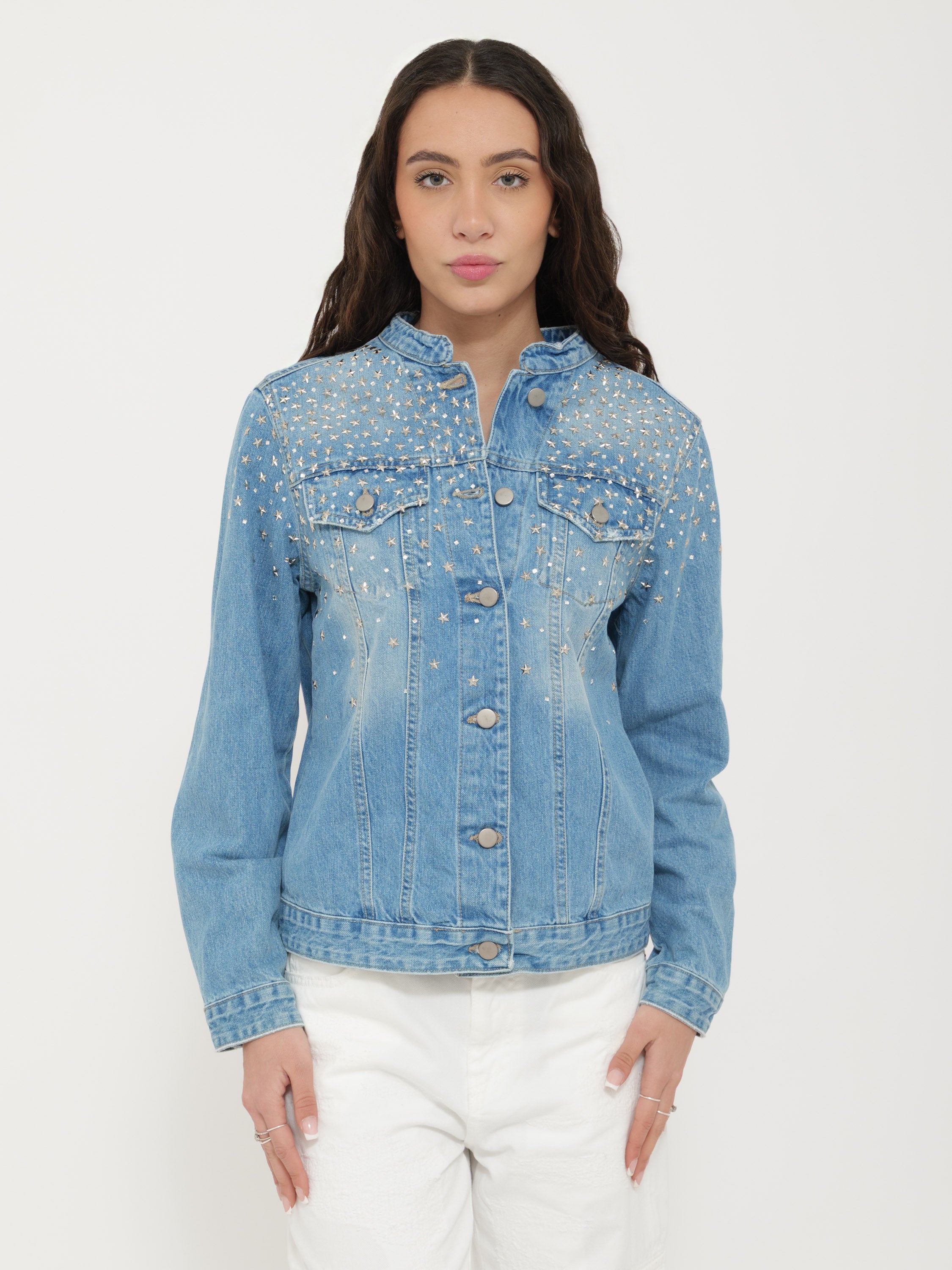 Giacca in denim motel