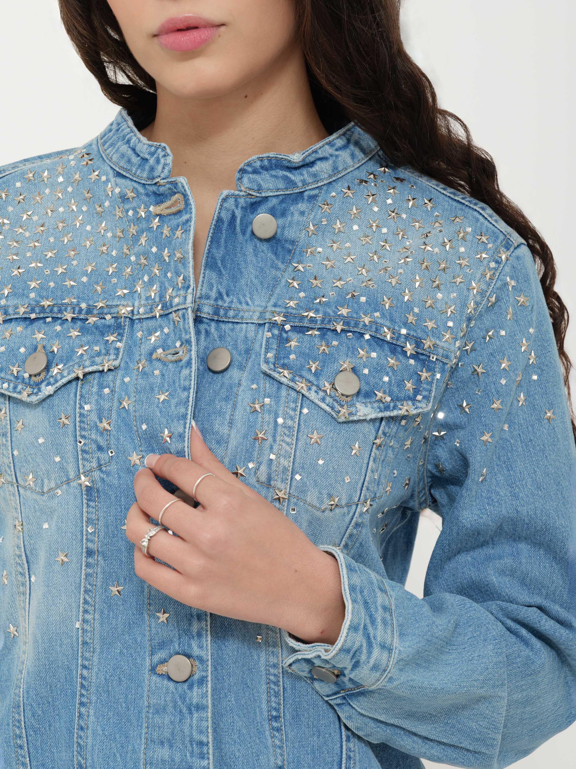 Giacca in denim motel