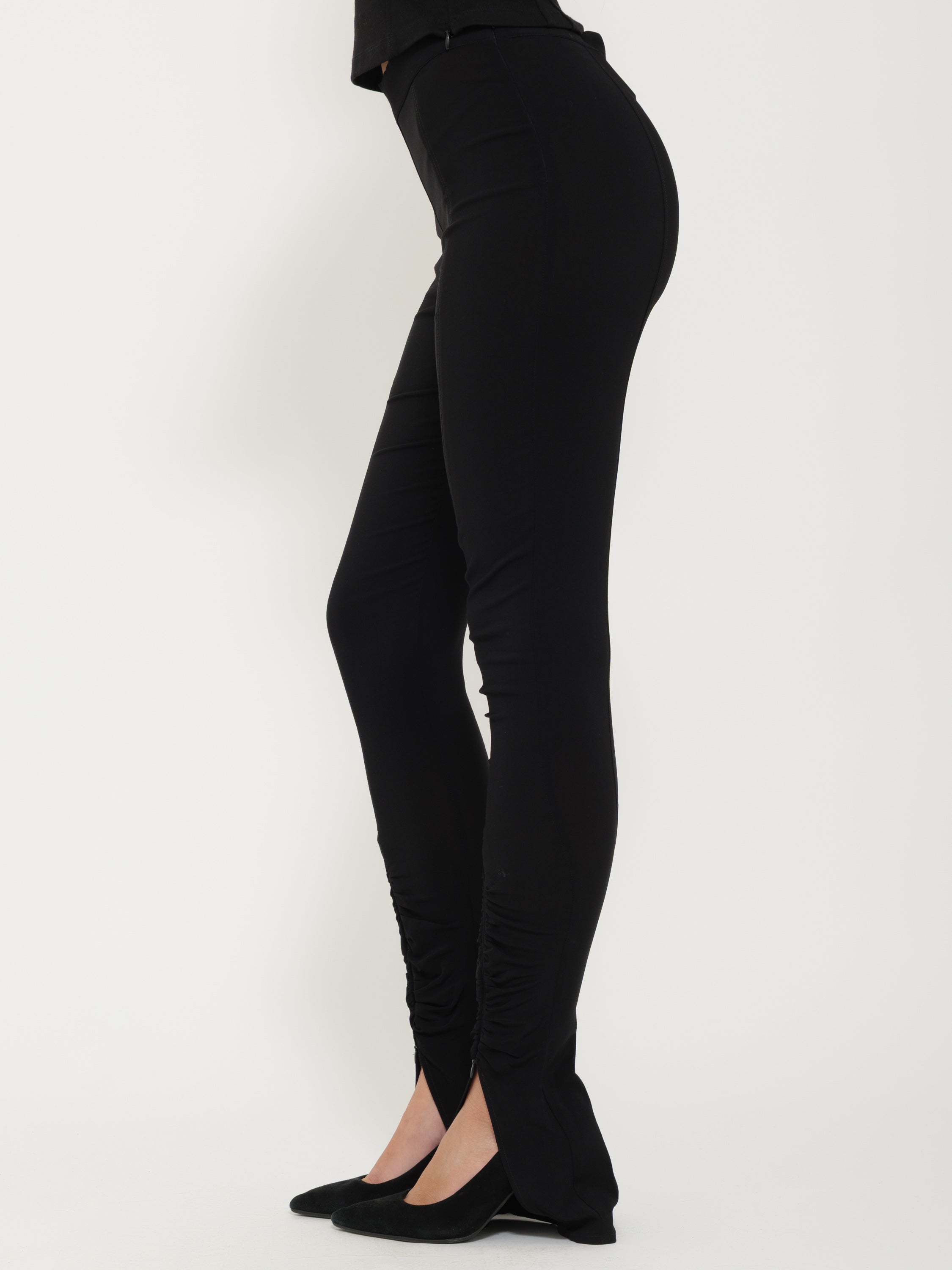 Pantalone aderente nero pinko