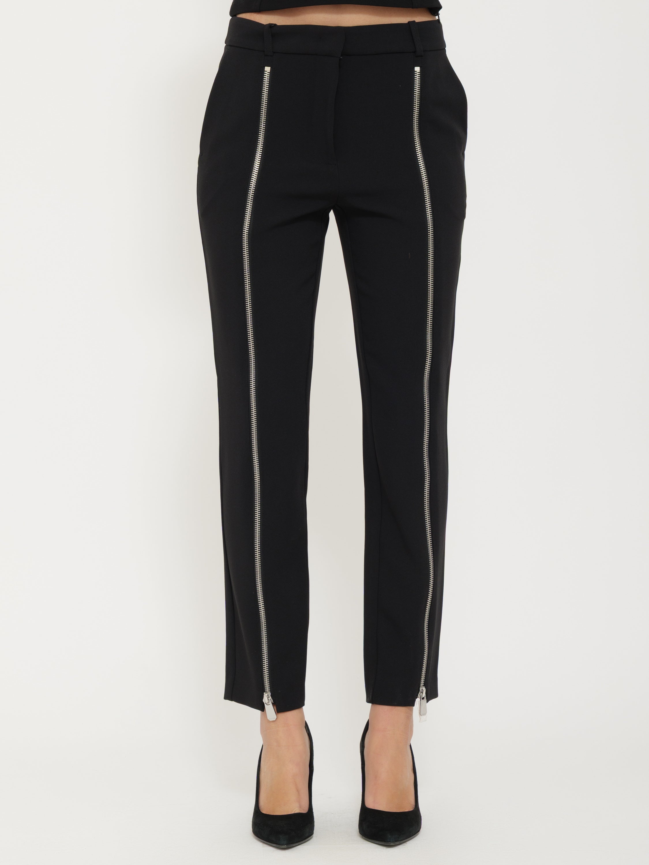 Pantalone stretch pinko nero