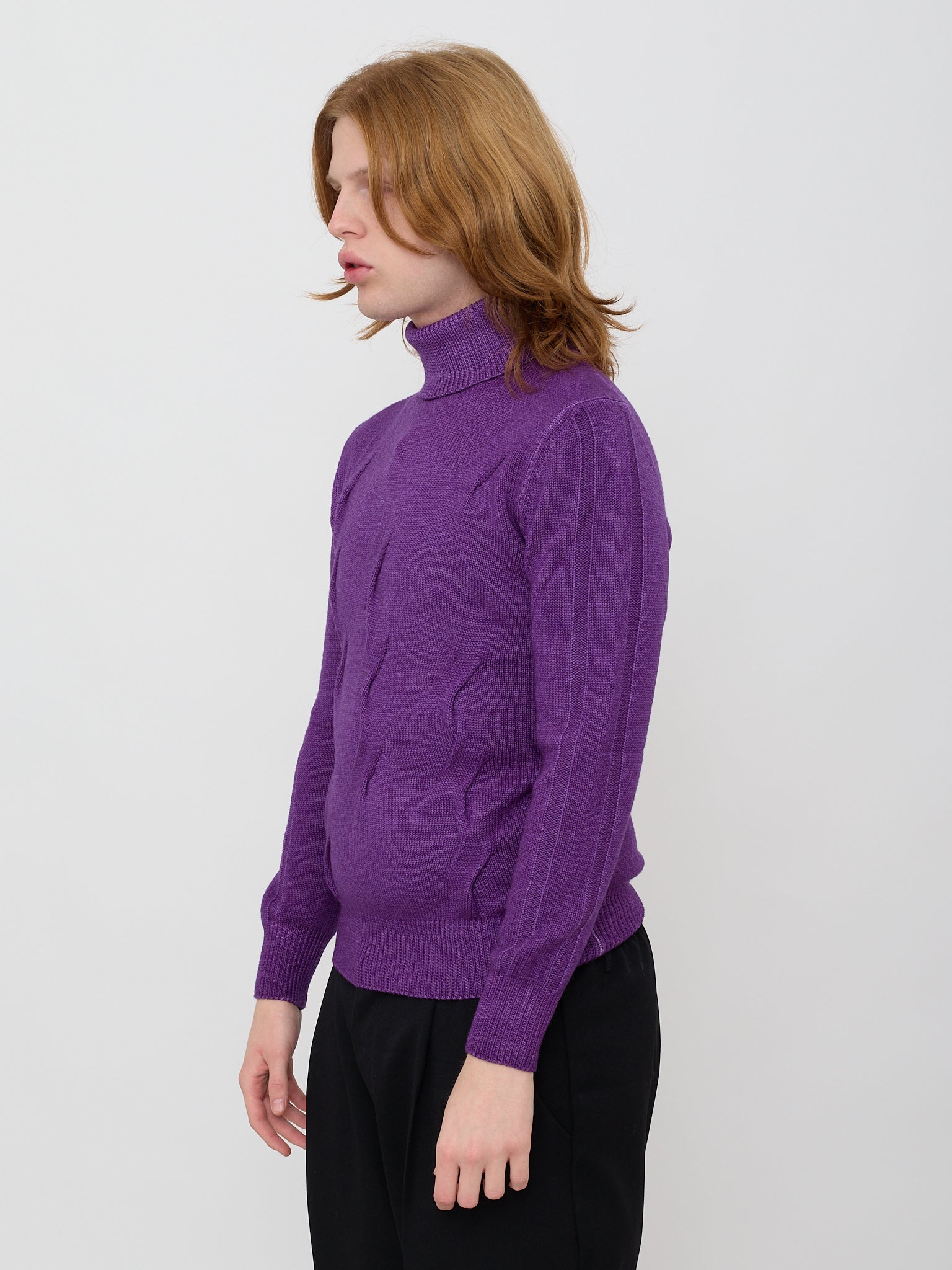 Pullover collo alto H953
