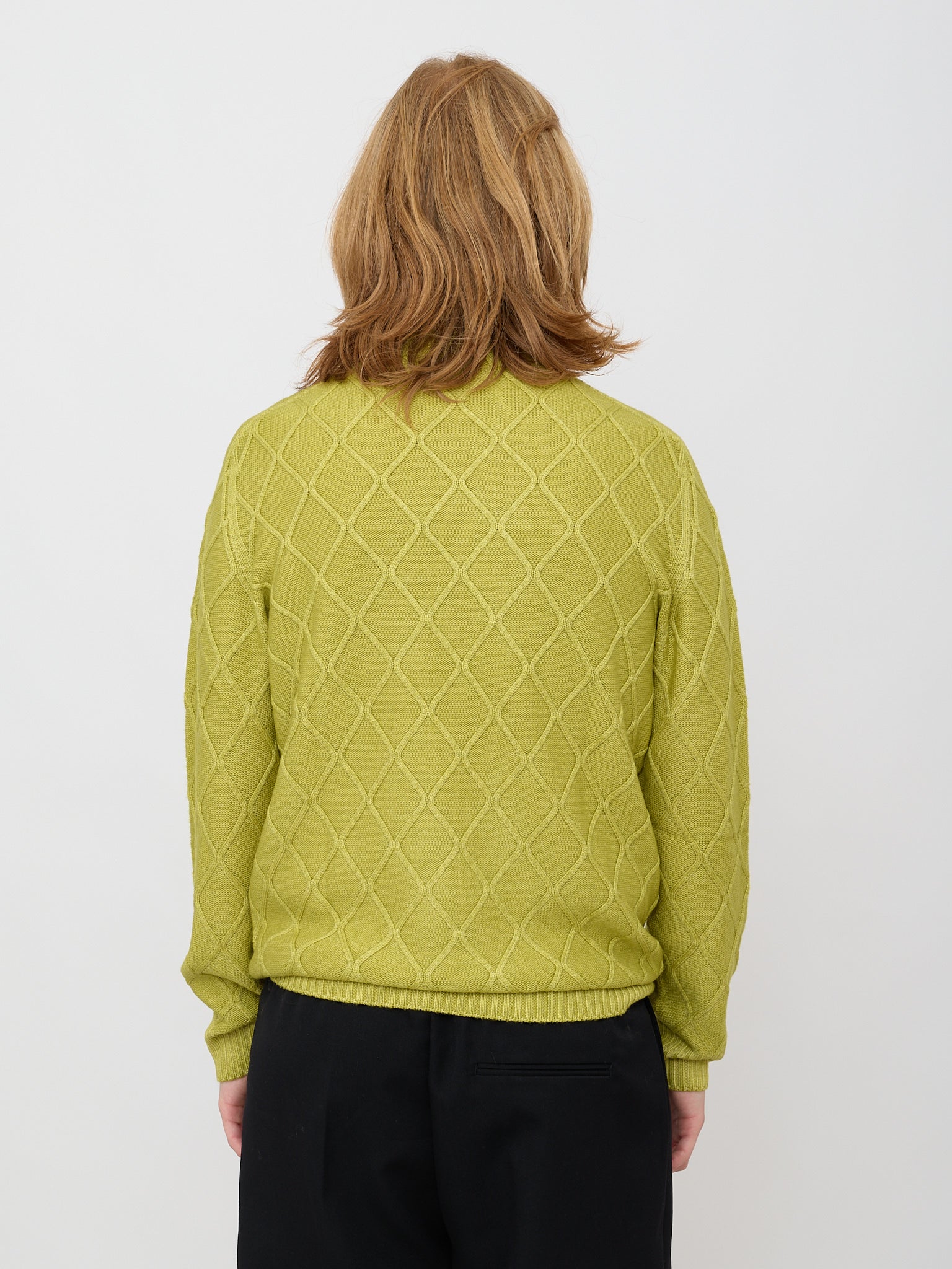 Pullover collo alto reversibile H953