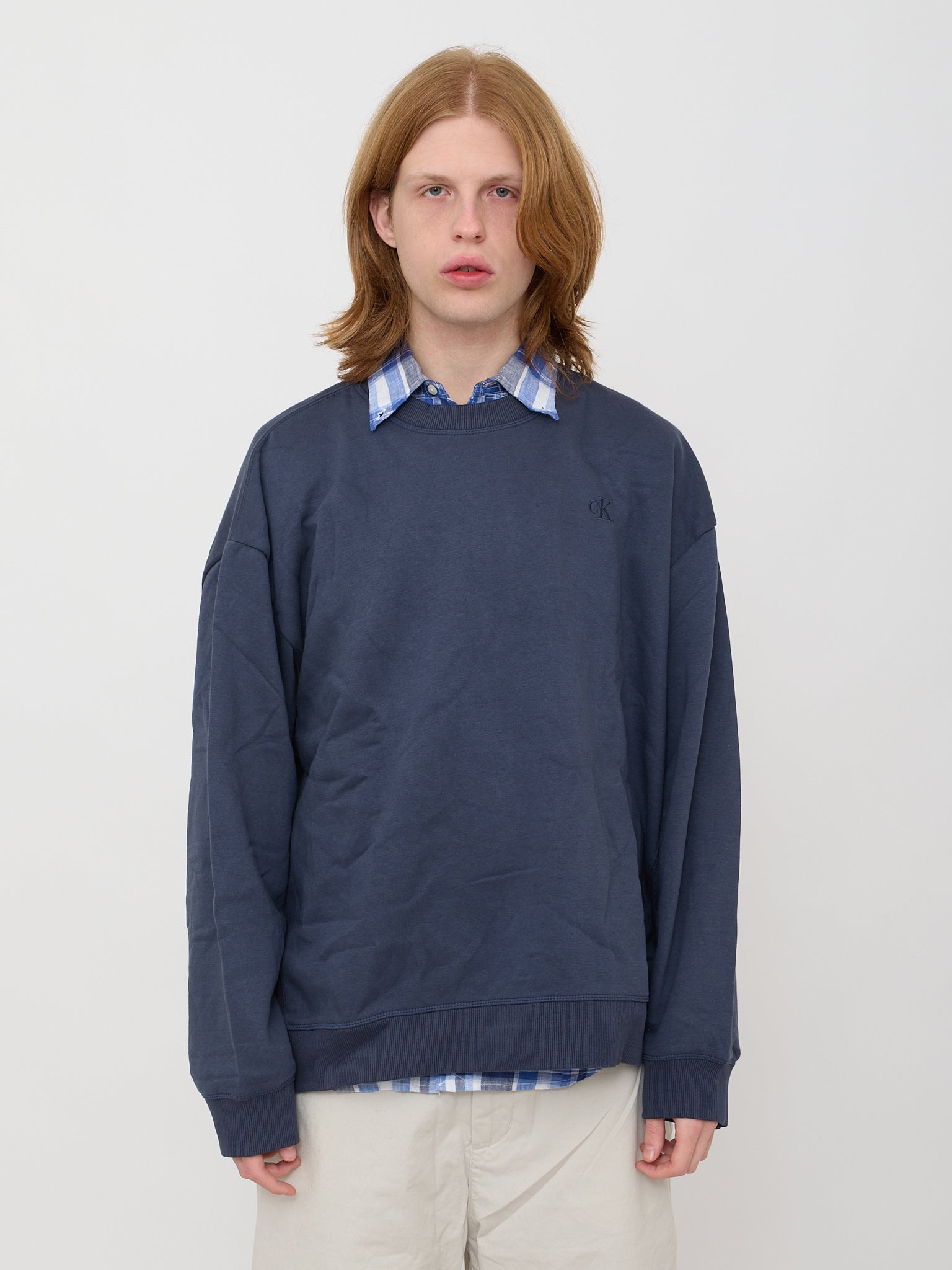 Felpa garzata calvin Klein