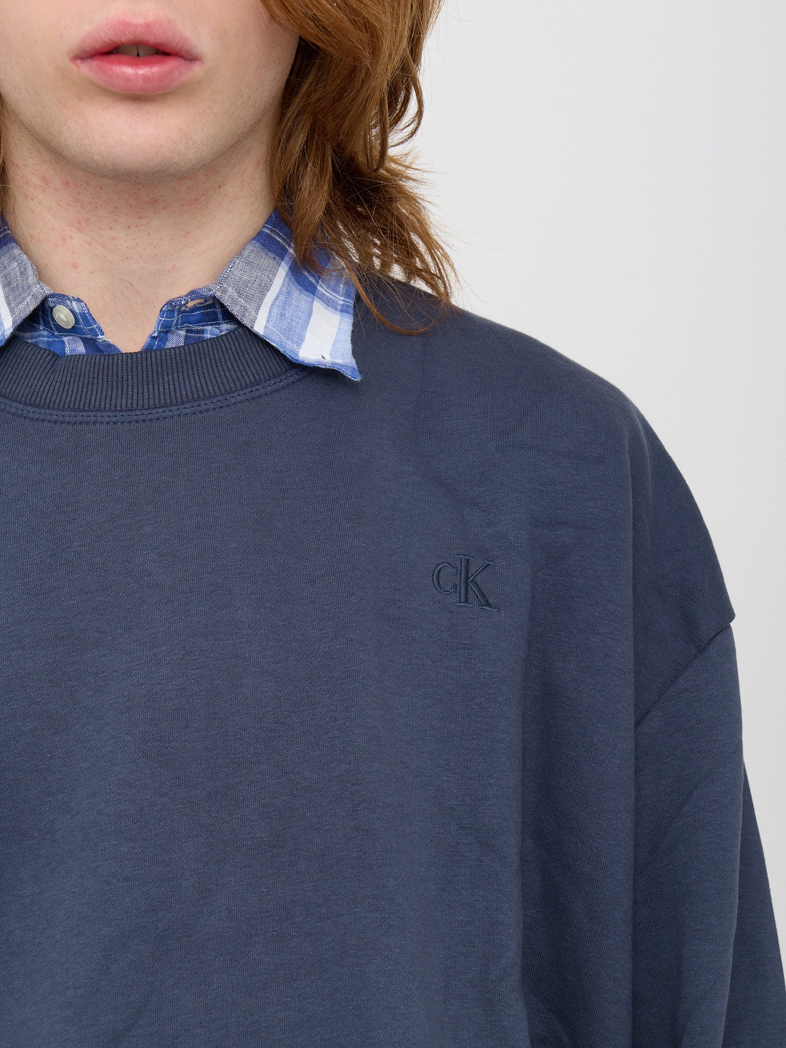 Felpa garzata calvin Klein