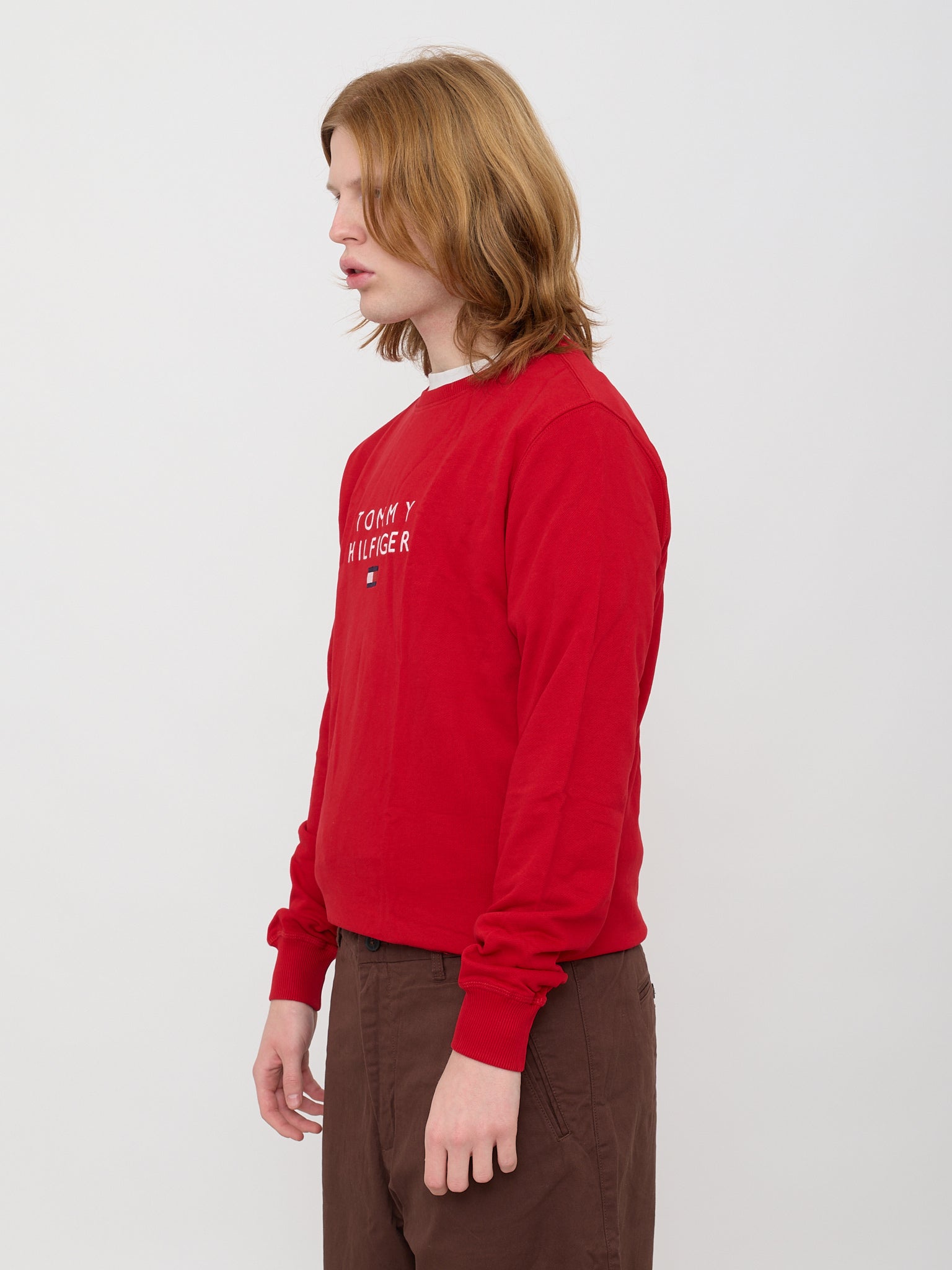 Felpa garzata Tommy hilfiger