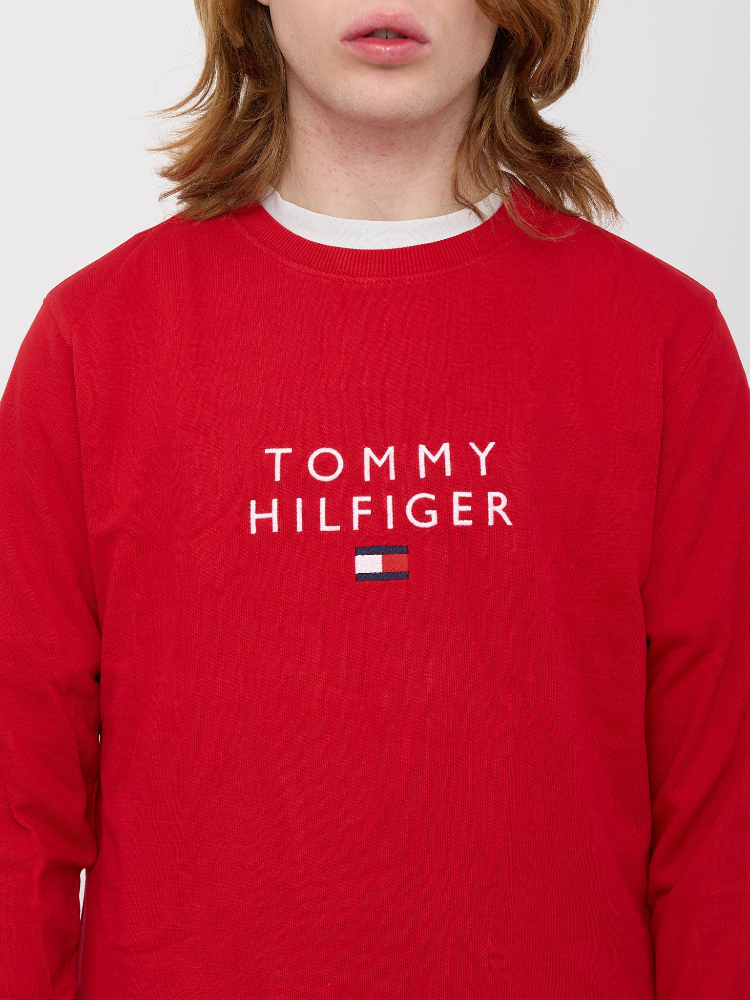 Felpa garzata Tommy hilfiger