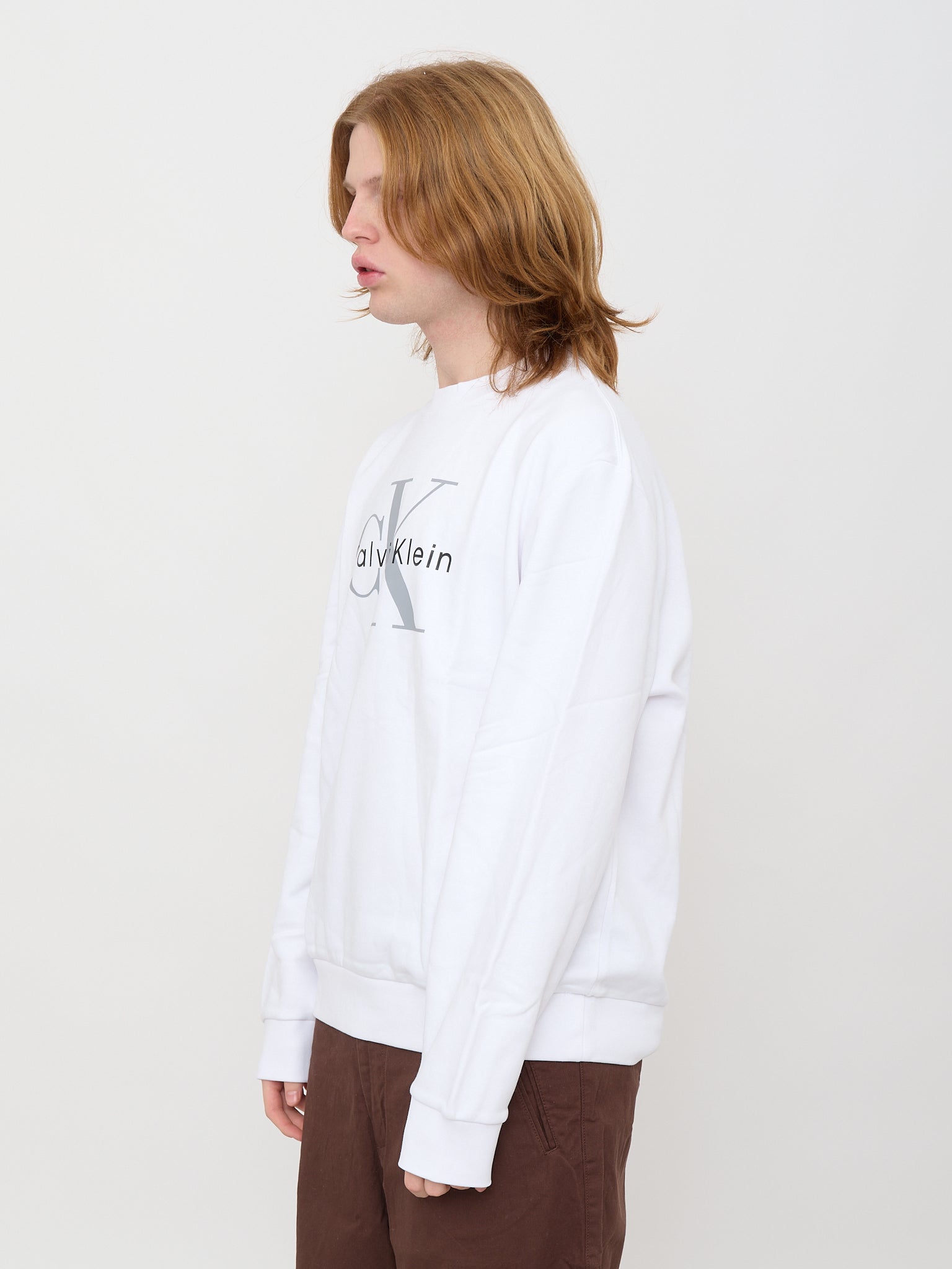 Felpa garzata calvin Klein